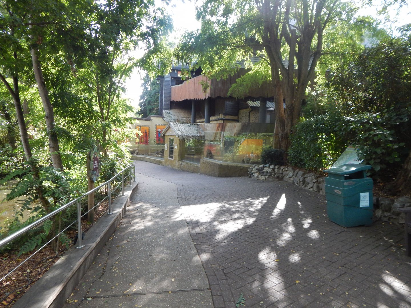 Kingdom of the Wild - view towards Aardvark enclosure 110925
