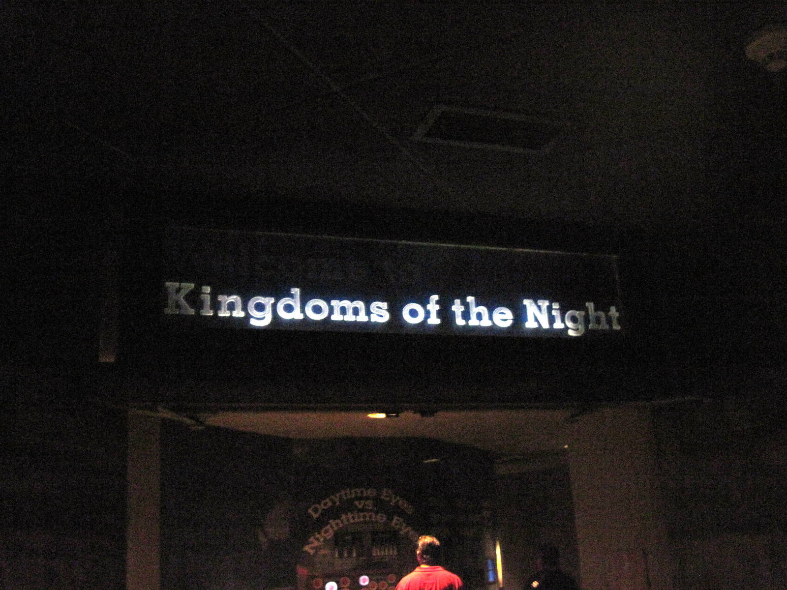 Kingdoms of the Night-Signage