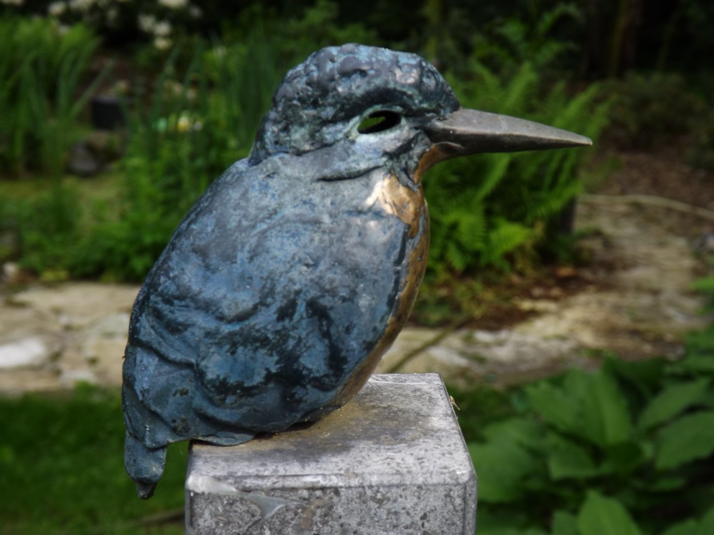 Kingfisher statue - 2013/14