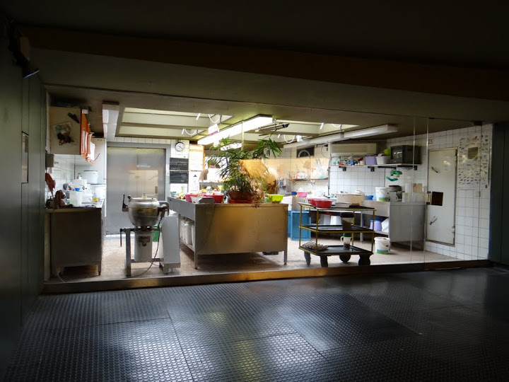 Kitchen in the night pavilion