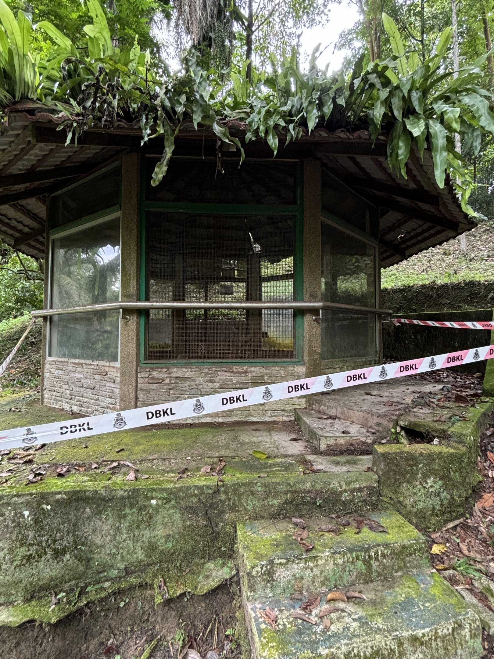 KL Deer Park - aviary under renovation