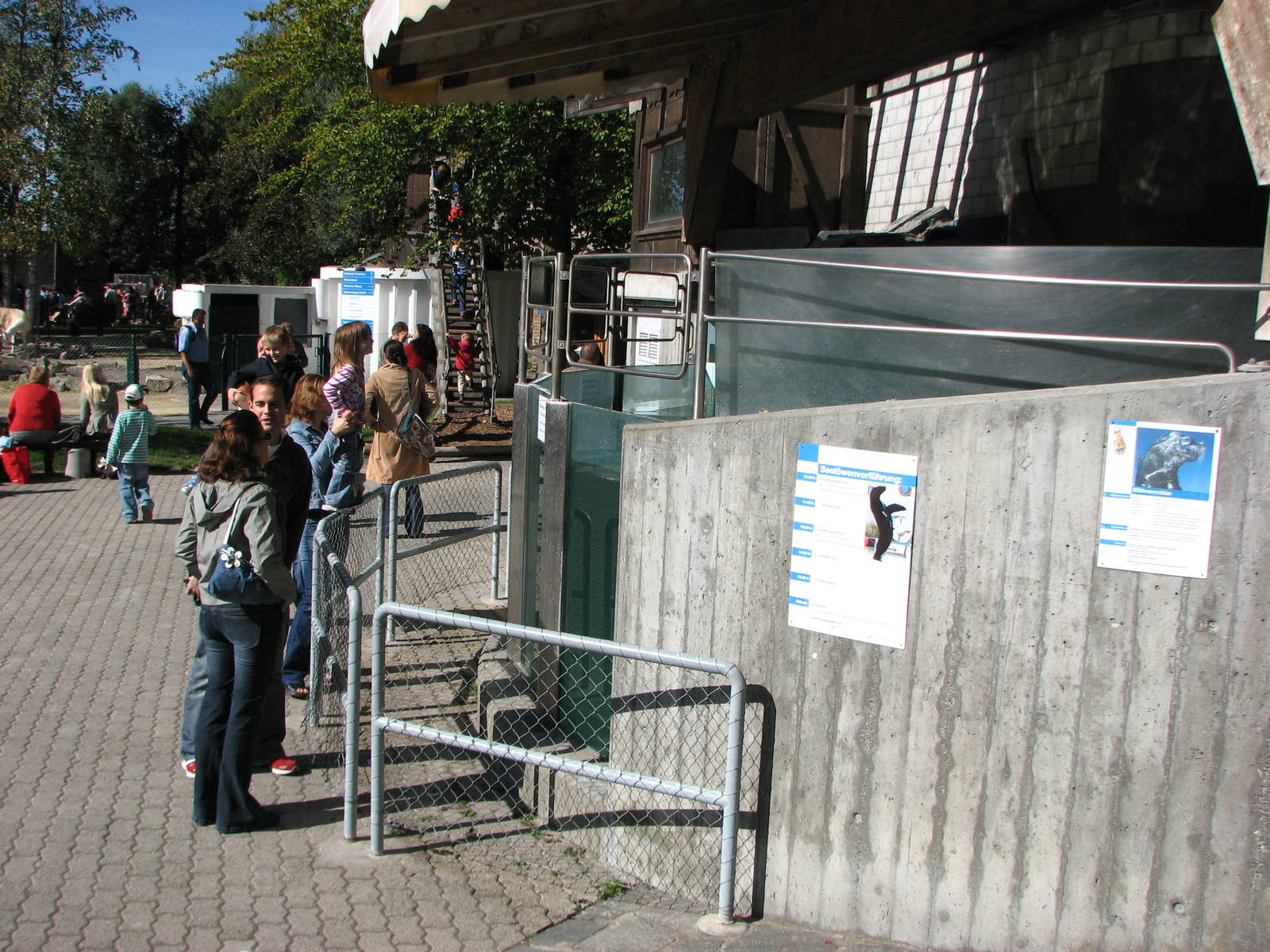 Knie Kinderzoo 2006 - Entrance to the Sea Lion Show stadium