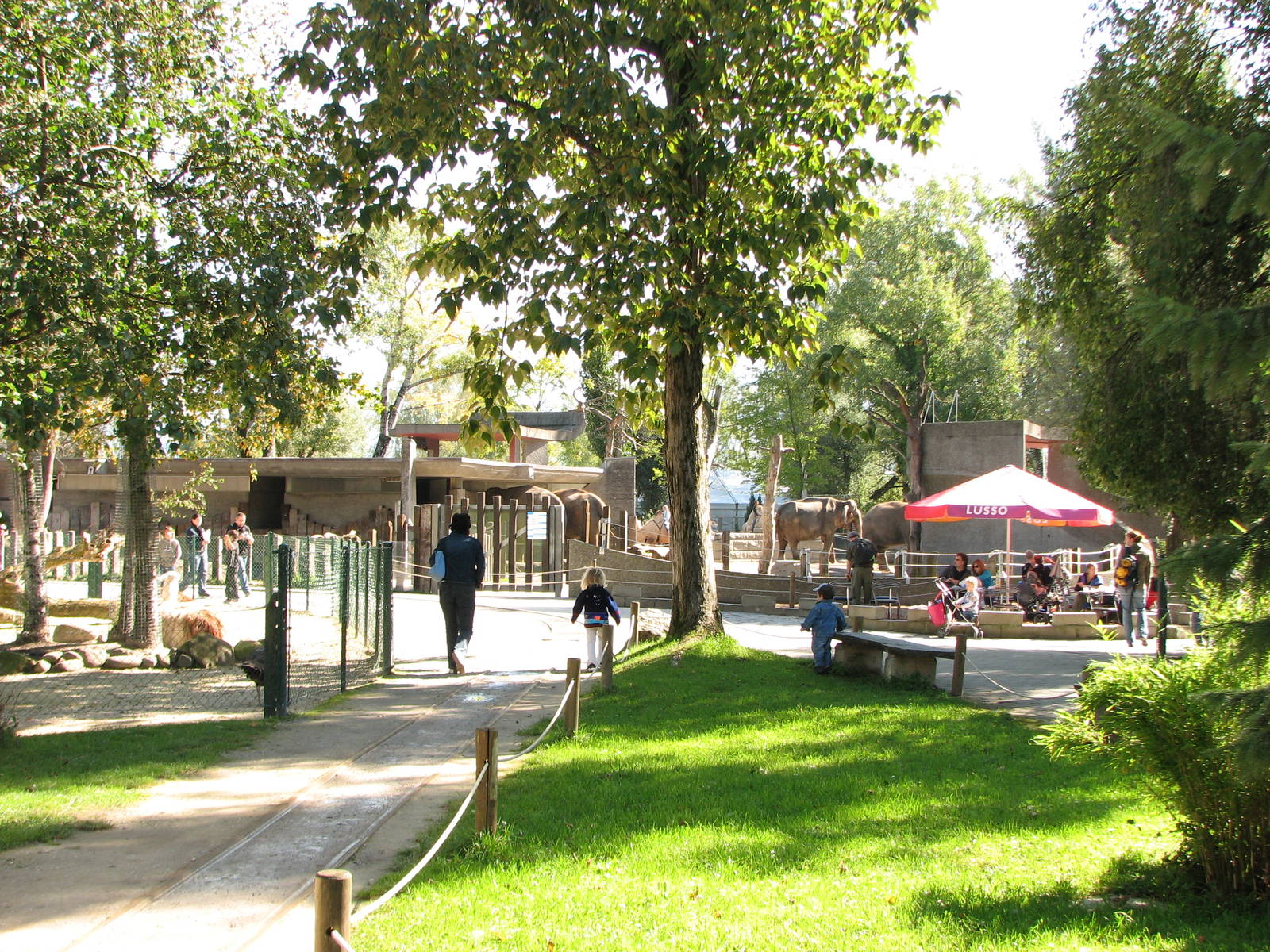Knie Kinderzoo 2006 - Playground in front of the elephant exhibit