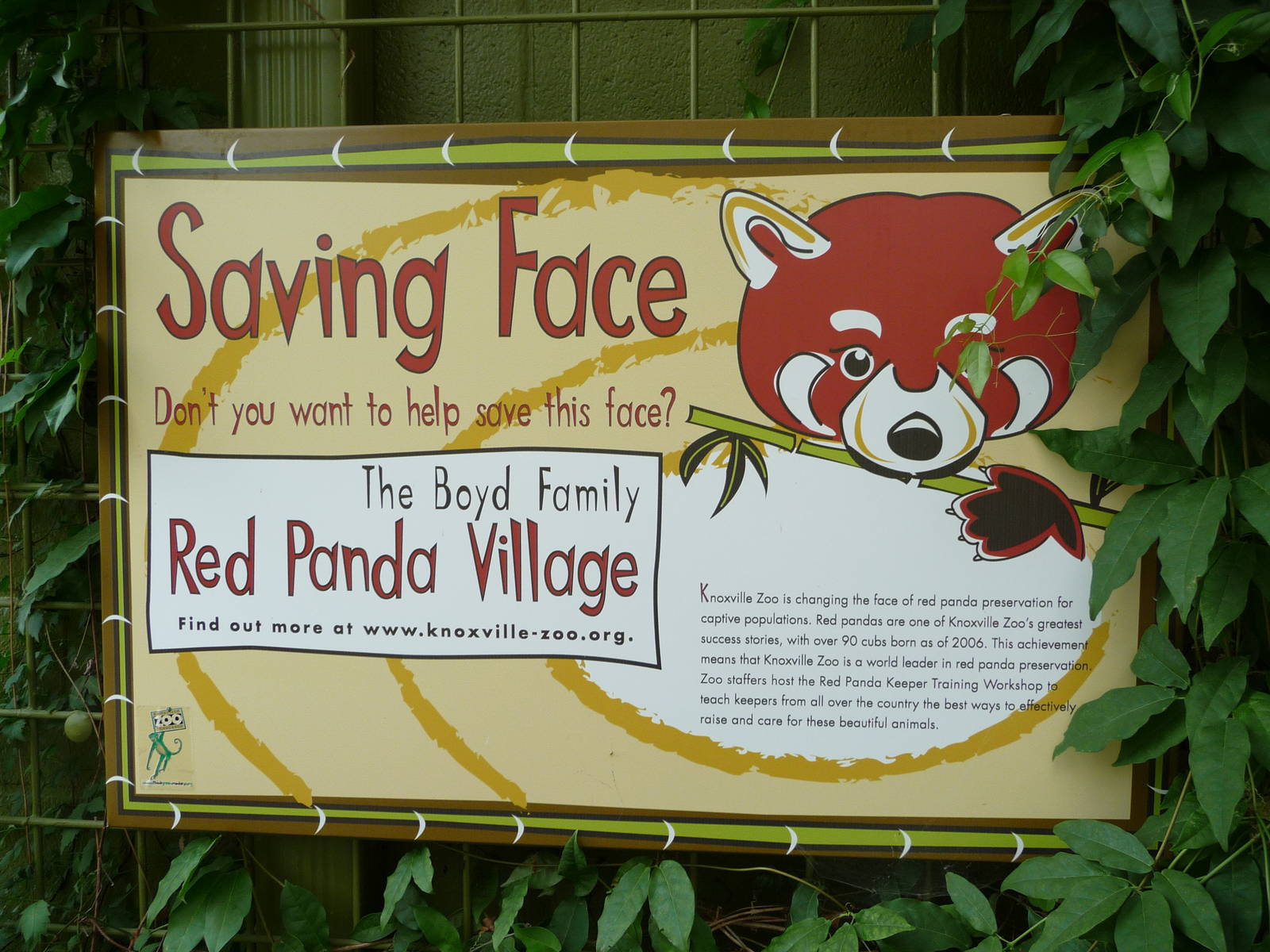 Knoxville Zoo - Red Panda Village