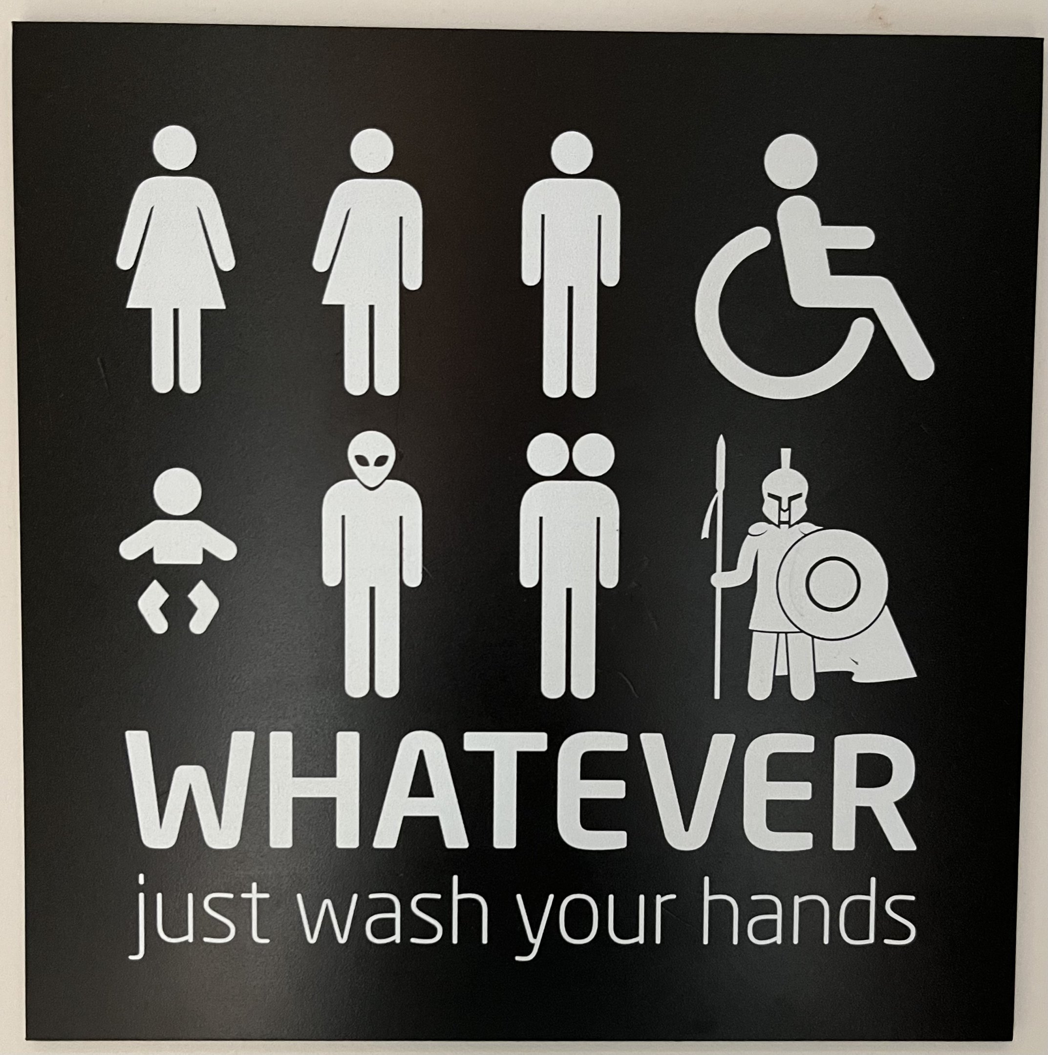 Kolmarden Hotel Sign on Toilet