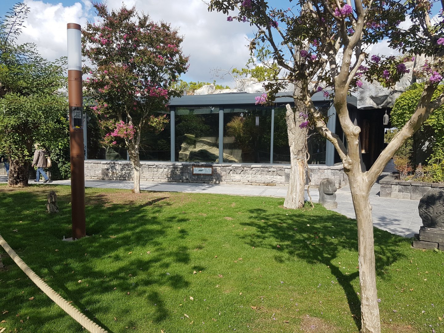 Komodo dragon-enclosure