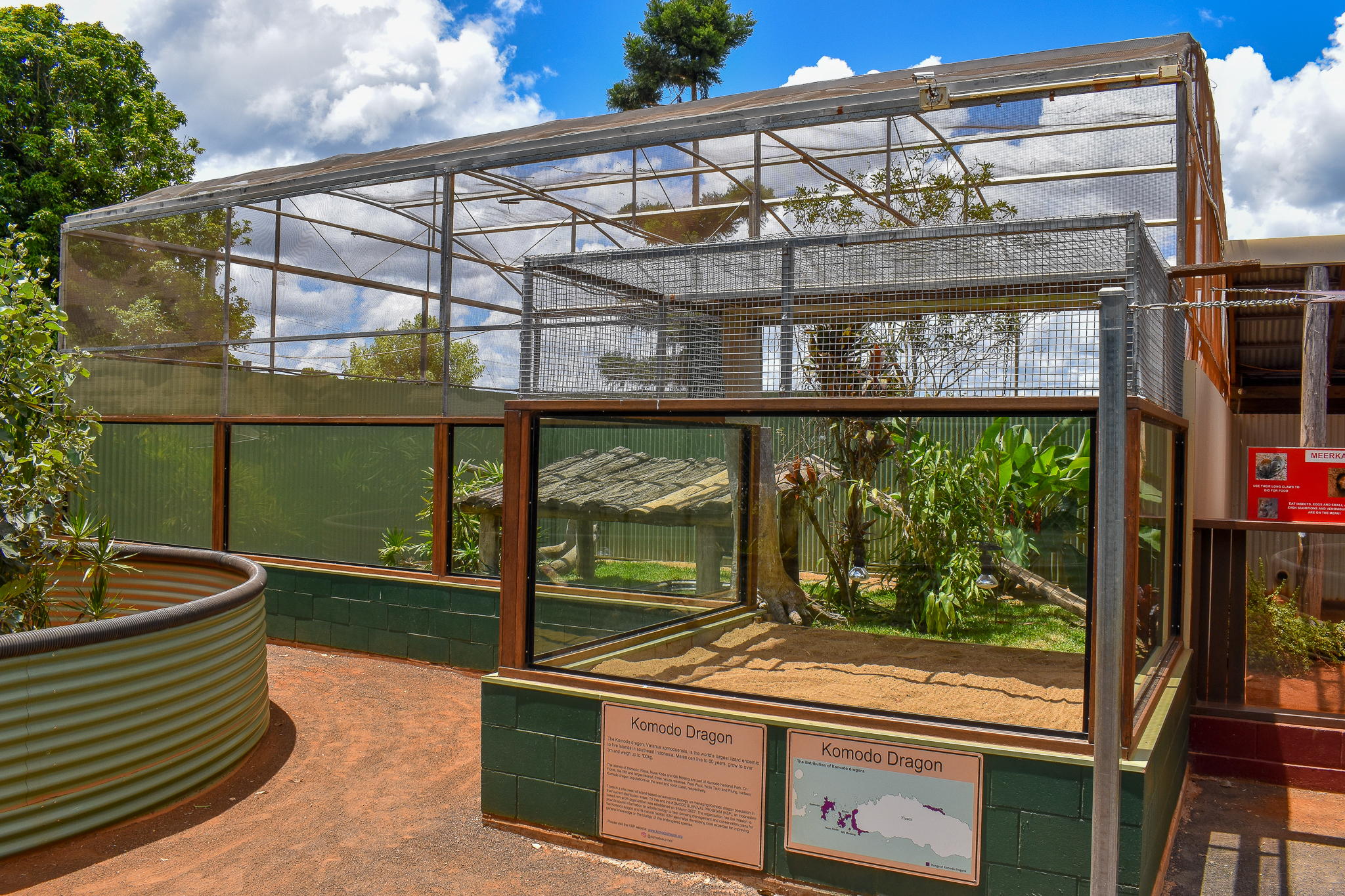 Komodo Dragon Enclosure