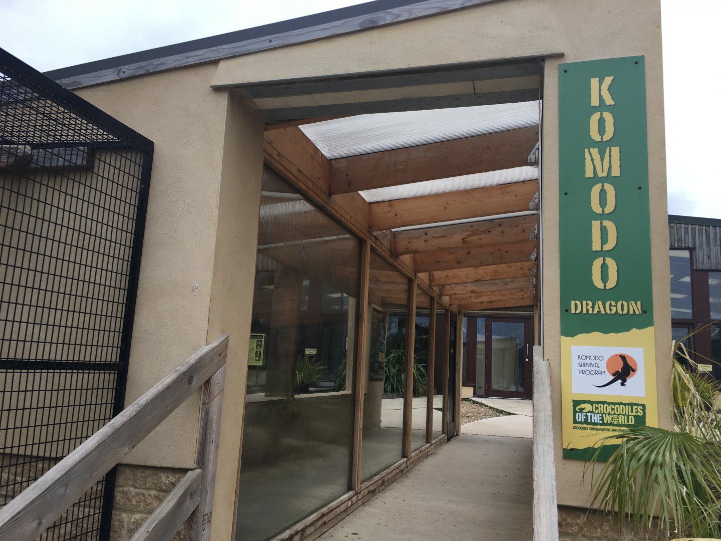 Komodo dragon exhibit 100917