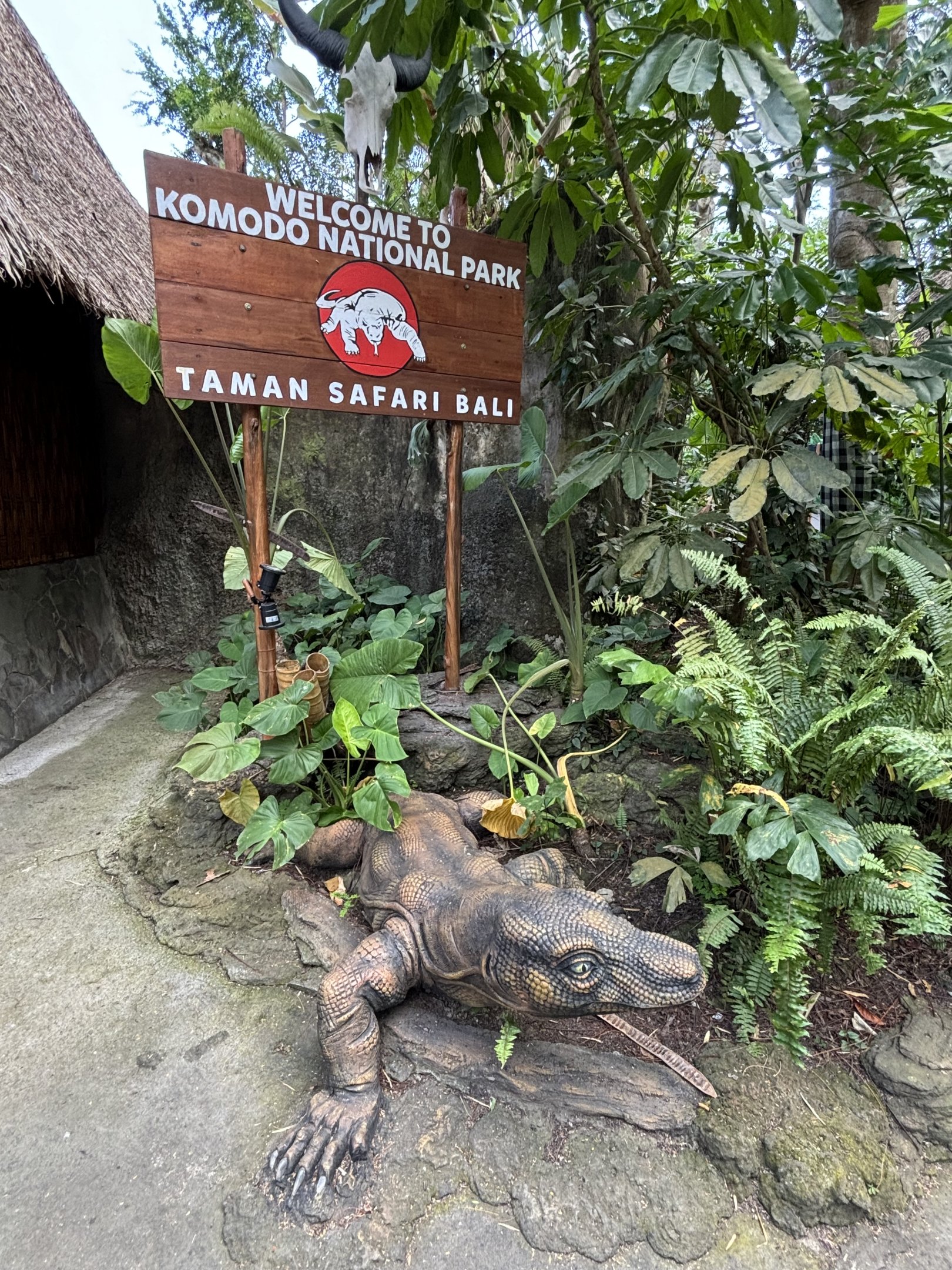 Komodo Dragon Exhibit Entrance
