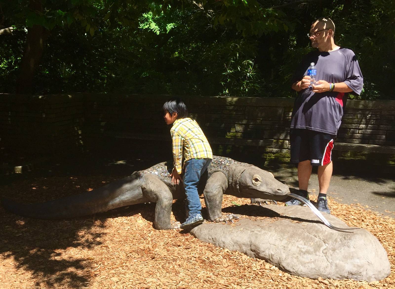 Komodo Dragon Statue