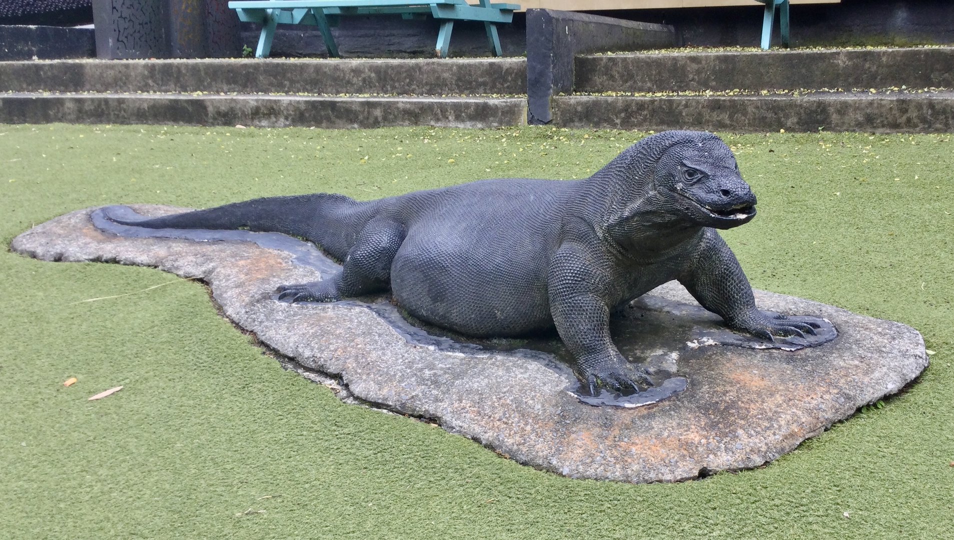 Komodo Dragon Statue