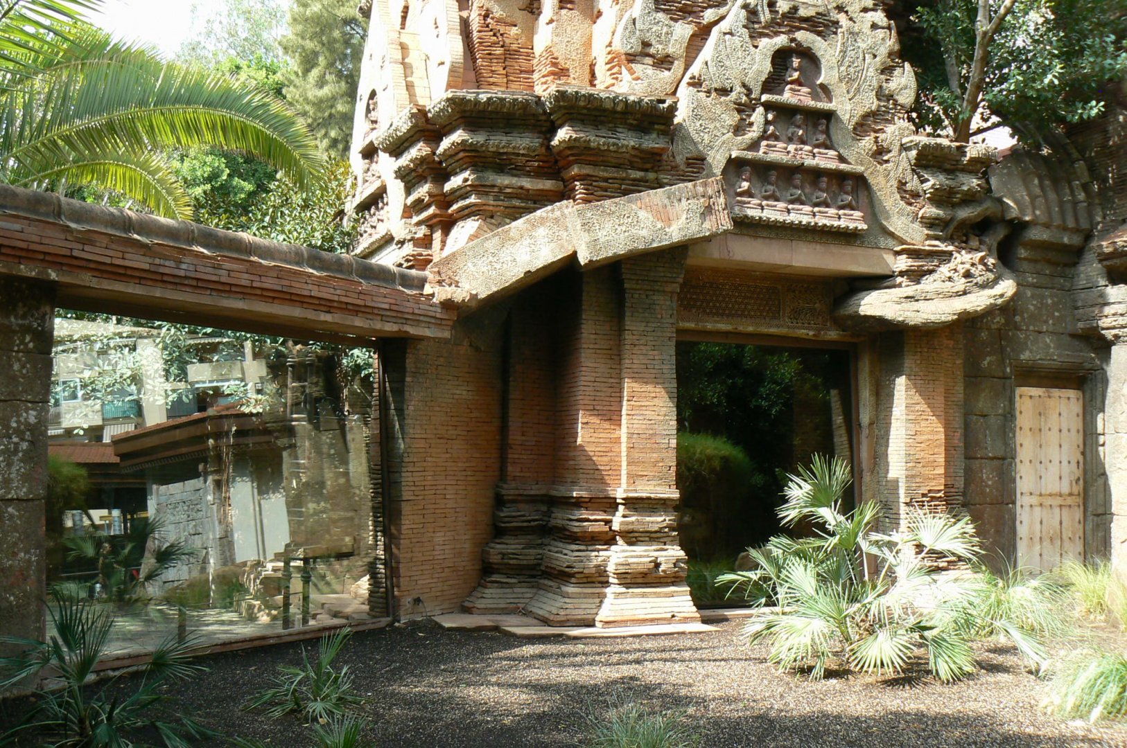 Komodo dragons outdoor exhibit