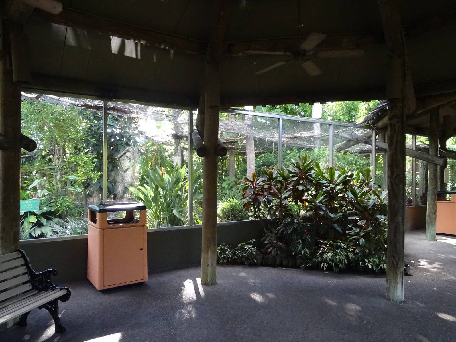 Kookaburra's Nest Walkthrough Aviary Exterior at Busch Gardens Tampa