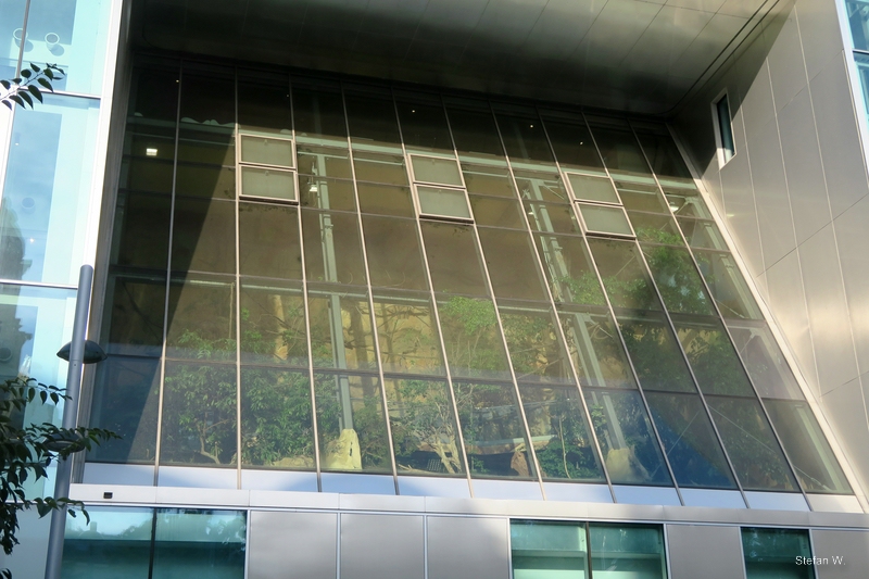 Kroki hall surrounded by the new space