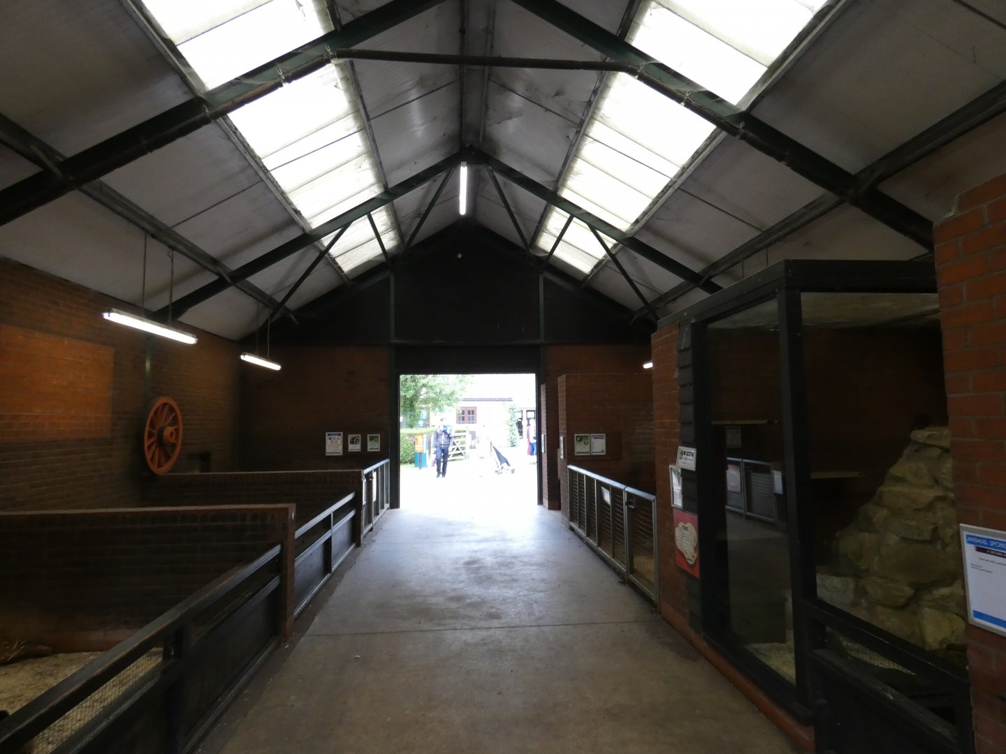 La Hacienda farm barn inside