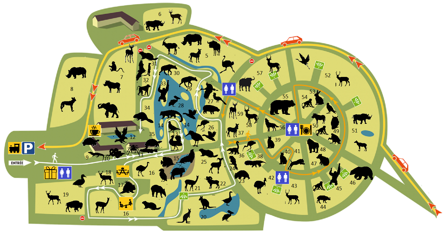 La Haute-Touche Wildlife Reserve (speculative work) - part II