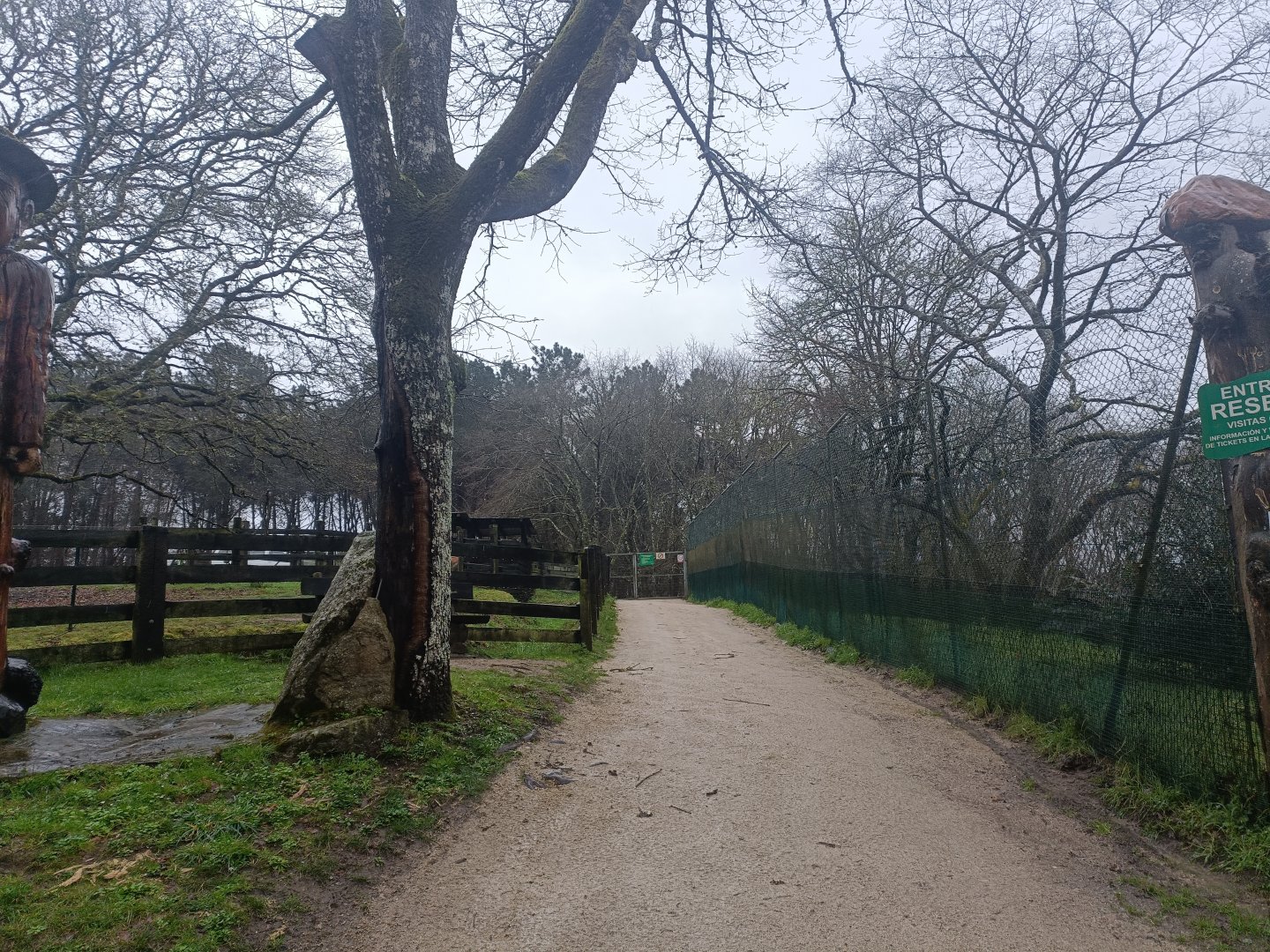 "La reserva" entrance -Marcelle Naturaleza