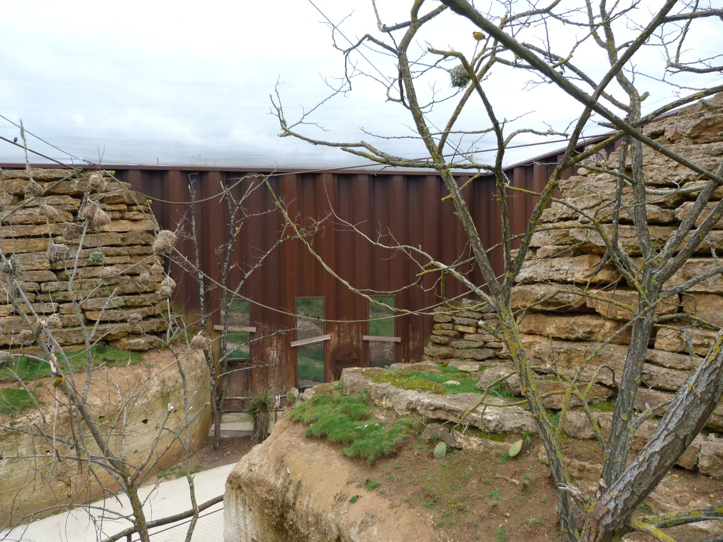 "La Volière africaine" view -Bioparc de Doué la Fontaine (2025)