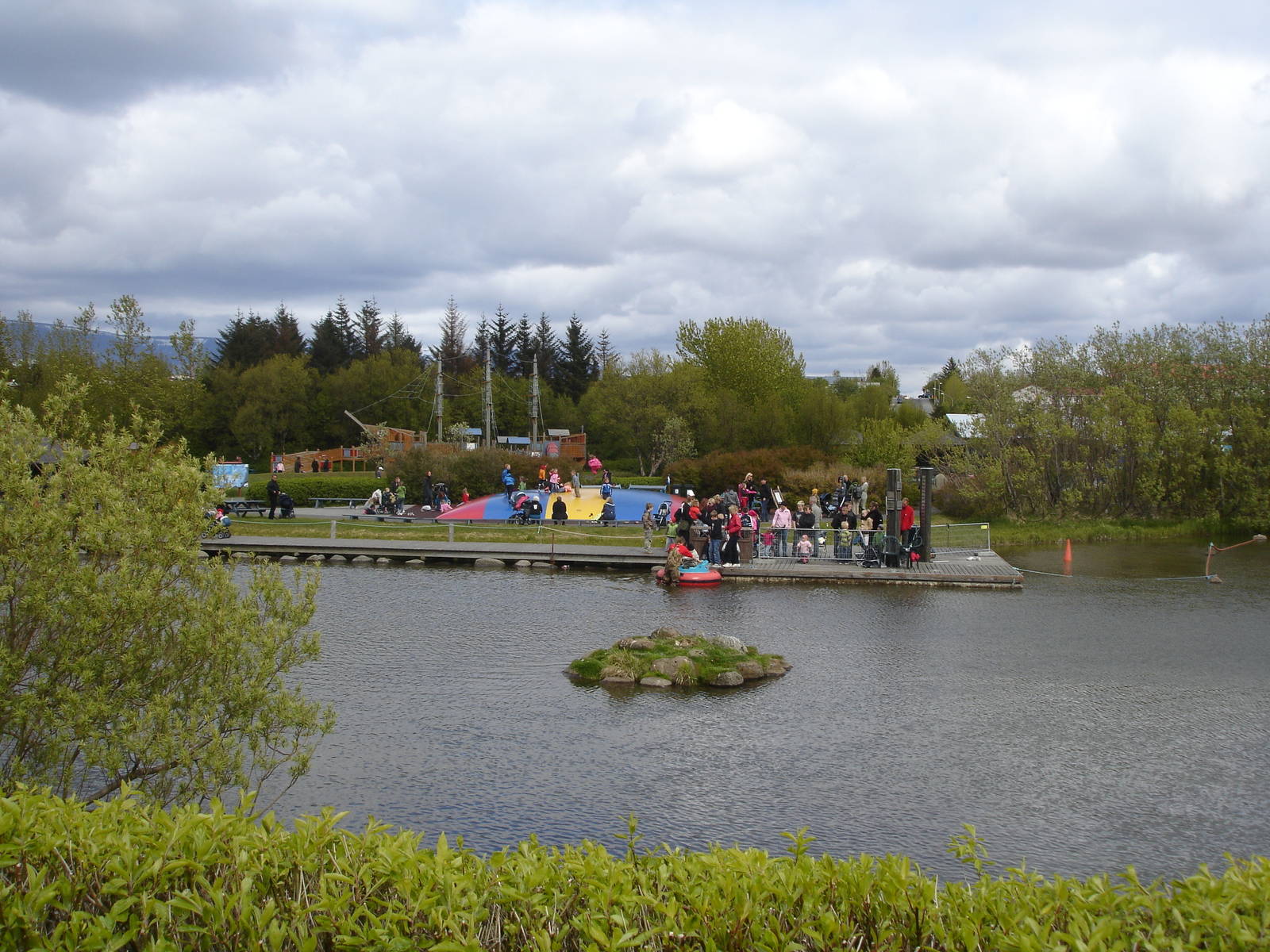 Lake - Amusement Park side