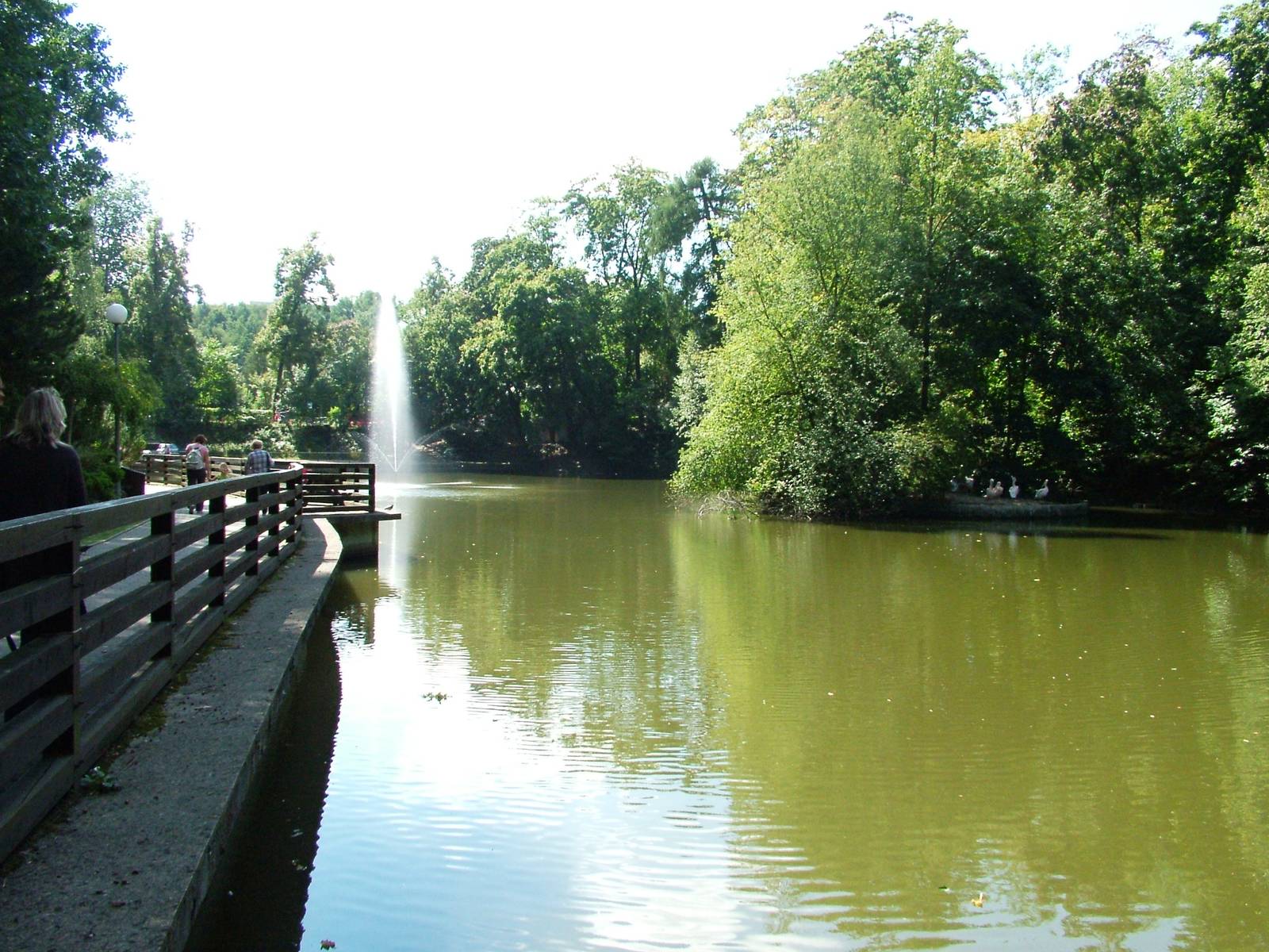 Lake and Fountain at Liberec, 28/08/12