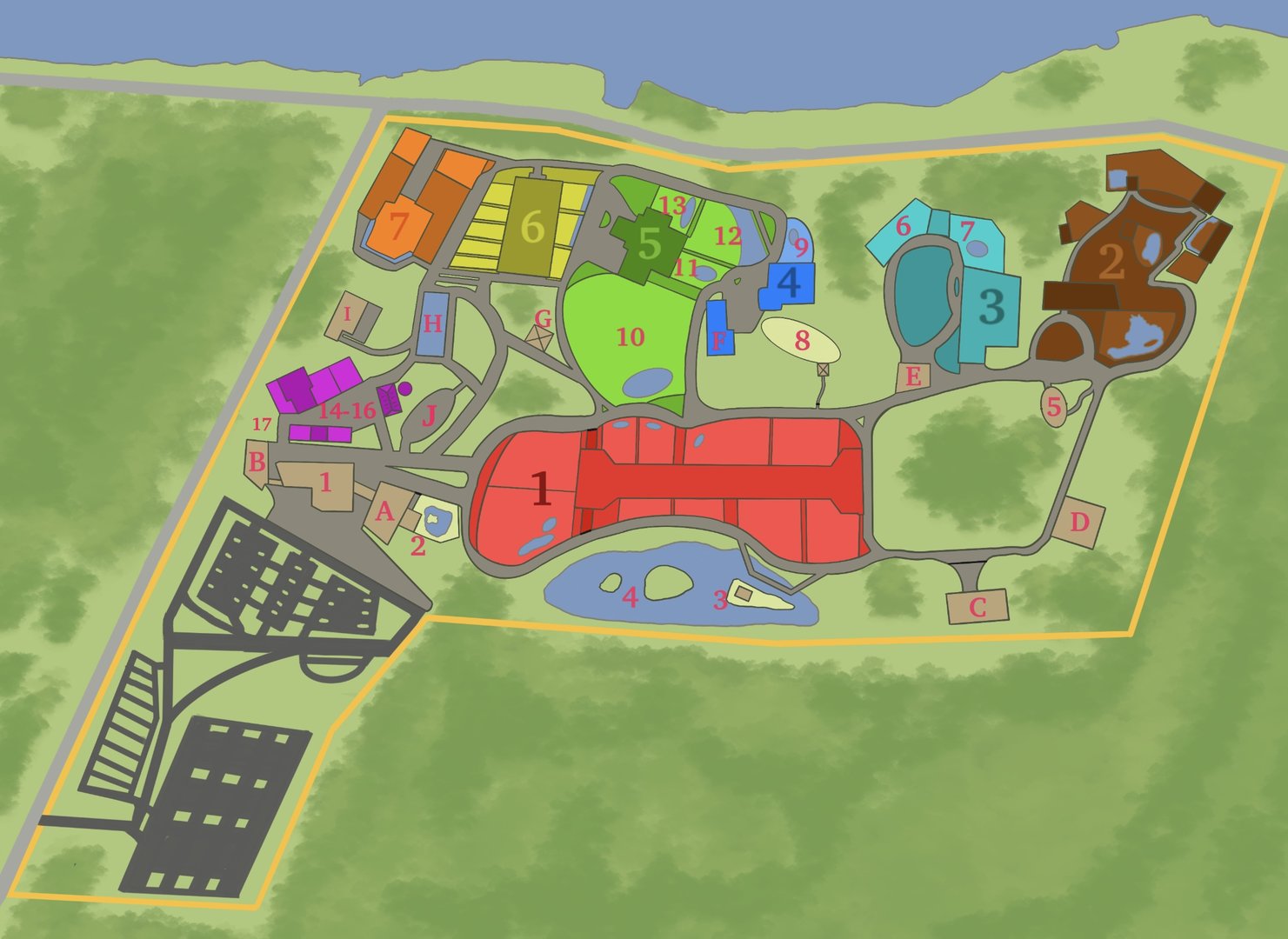 Lake Charles Zoo: 2000