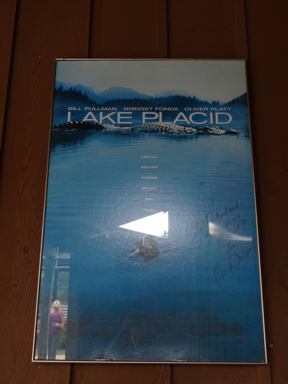 Lake Placid Poster at Gatorland