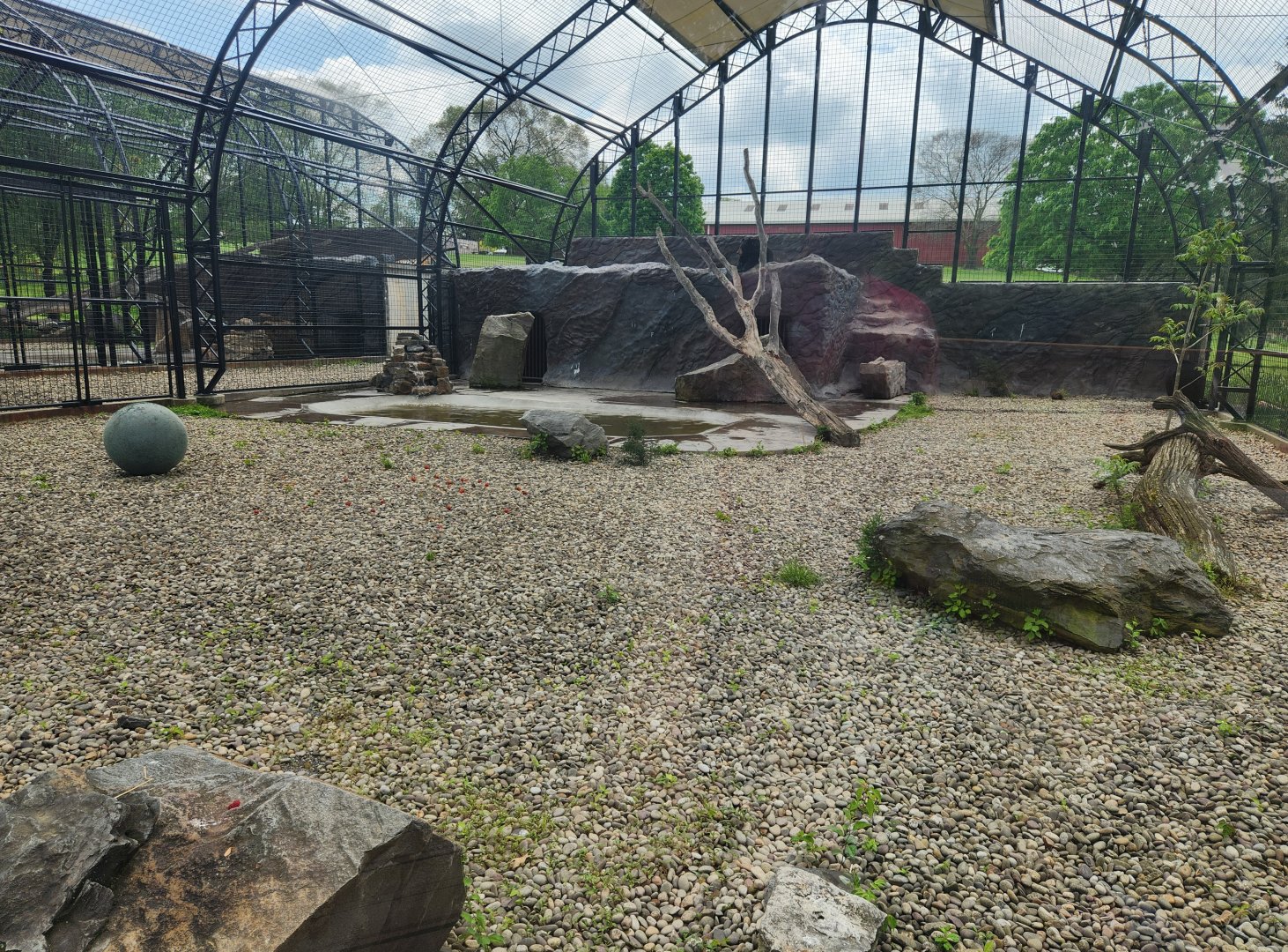 Lake Tobias Wildlife Park - Bear enclosure