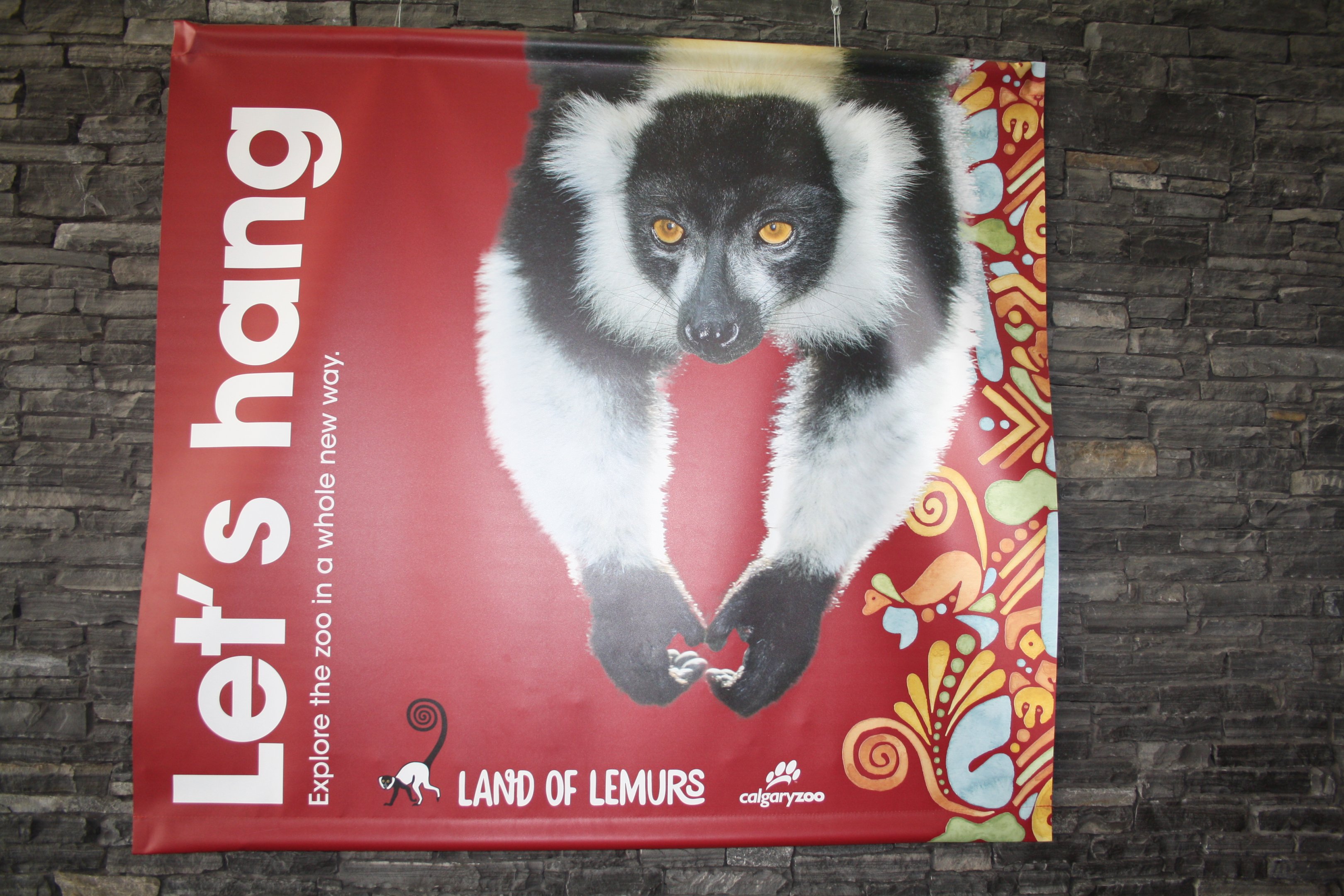 Land of Lemurs (New in 2017 and costing $8 million) - Huge Poster