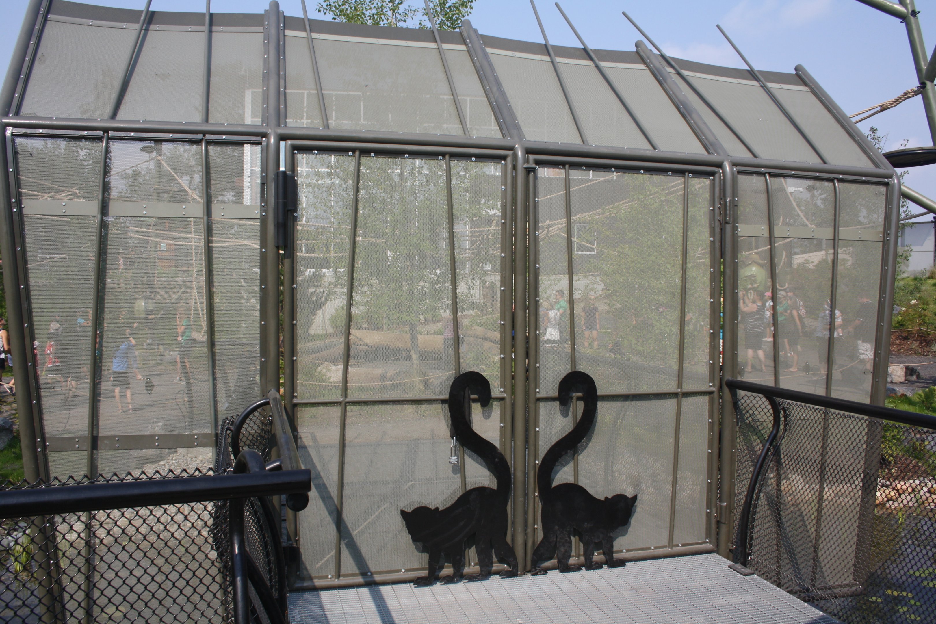 Land of Lemurs (New in 2017 and costing $8 million) - Walk-Through Exhibit Entrance