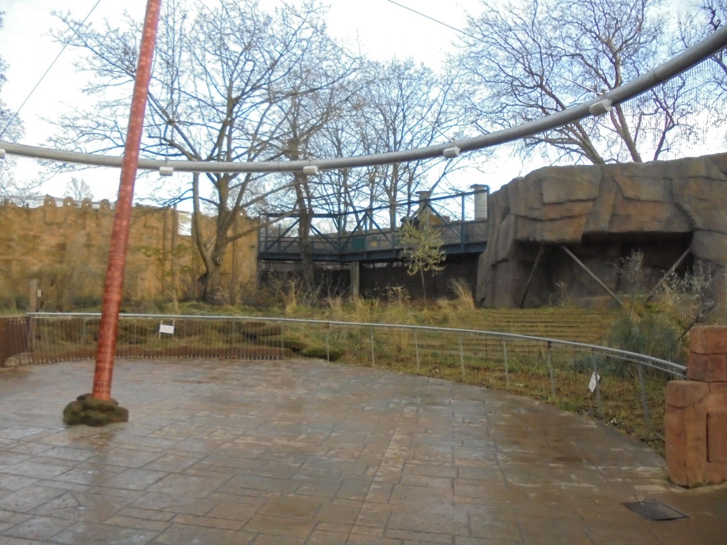 Land of the Lions . Main enclosure/plaza.