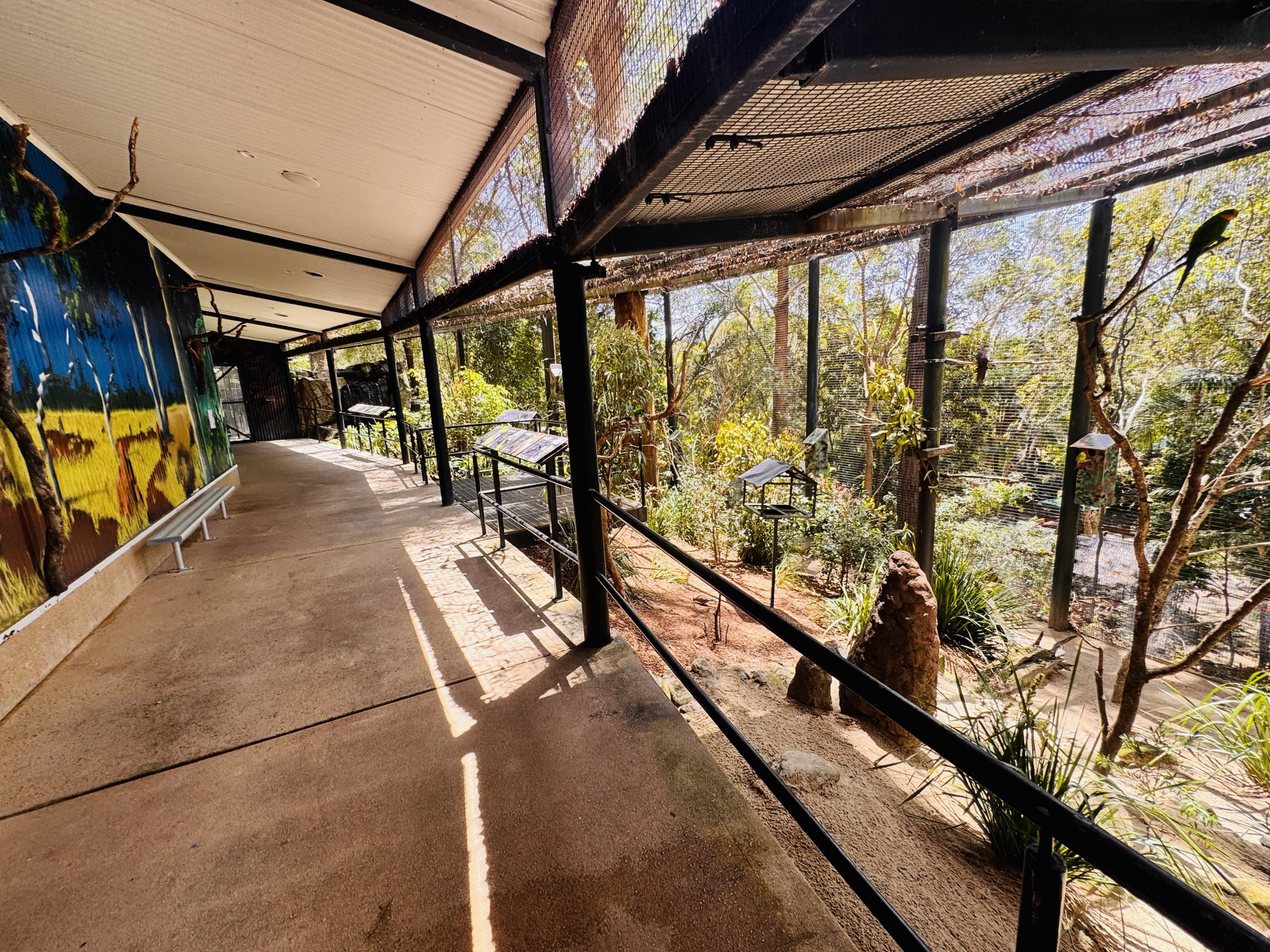 Land of the Parrots aviary