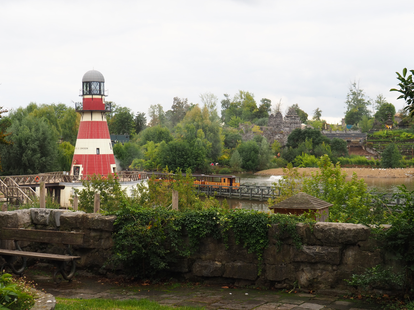 Landscape with lighthouse, new island and parts of The Kingdom of Ganesha, 2022-09-15