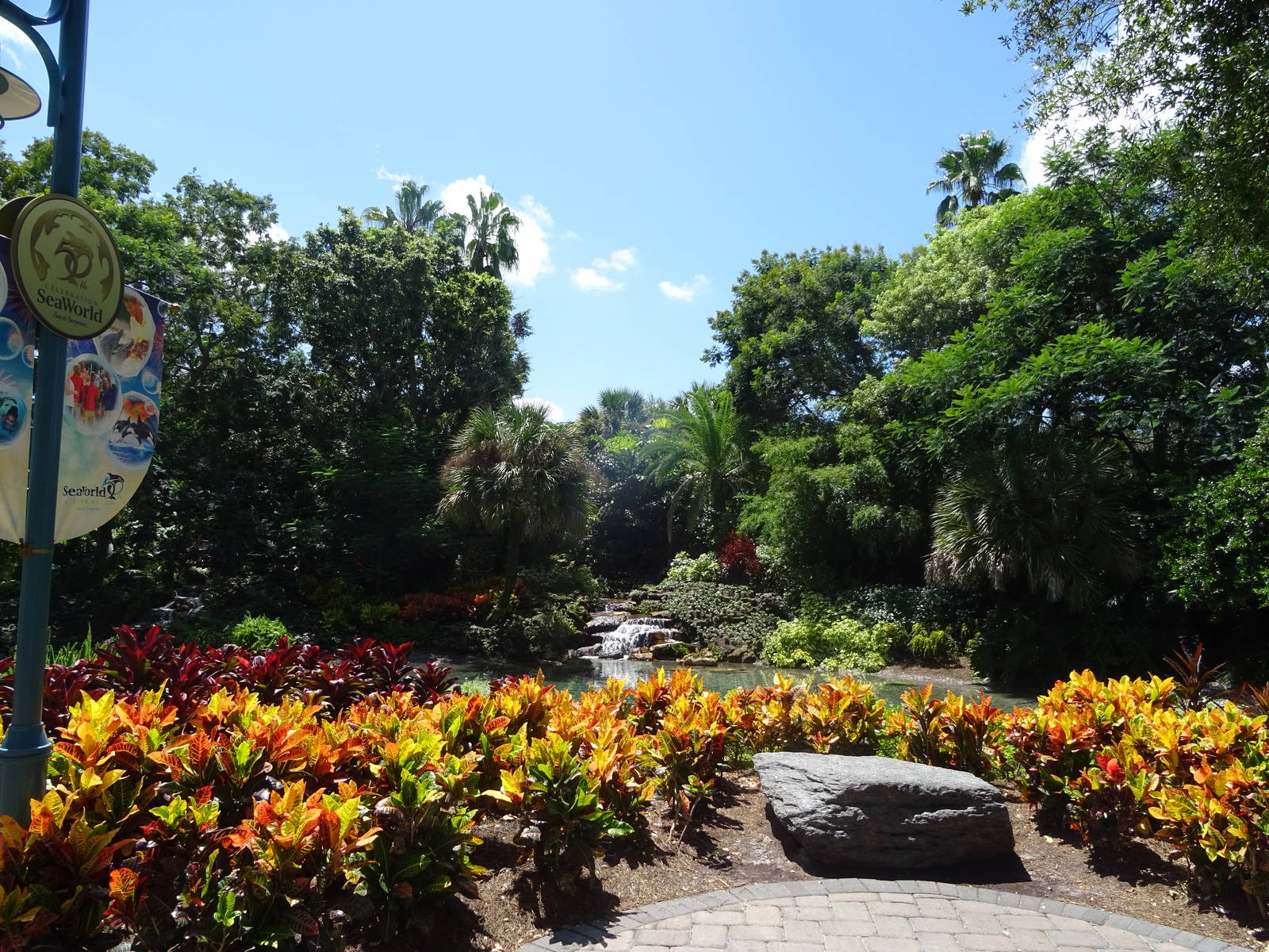 Landscaping at SeaWorld Orlando