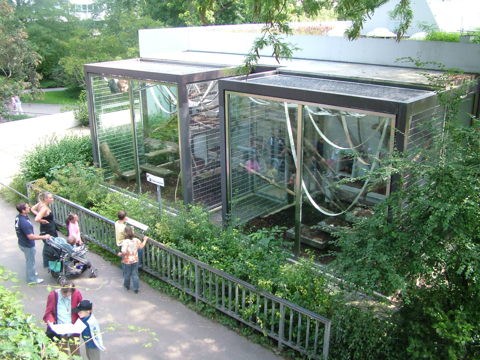 Langur Exhibits at Wilhelma, Stuttgart 02/09/10