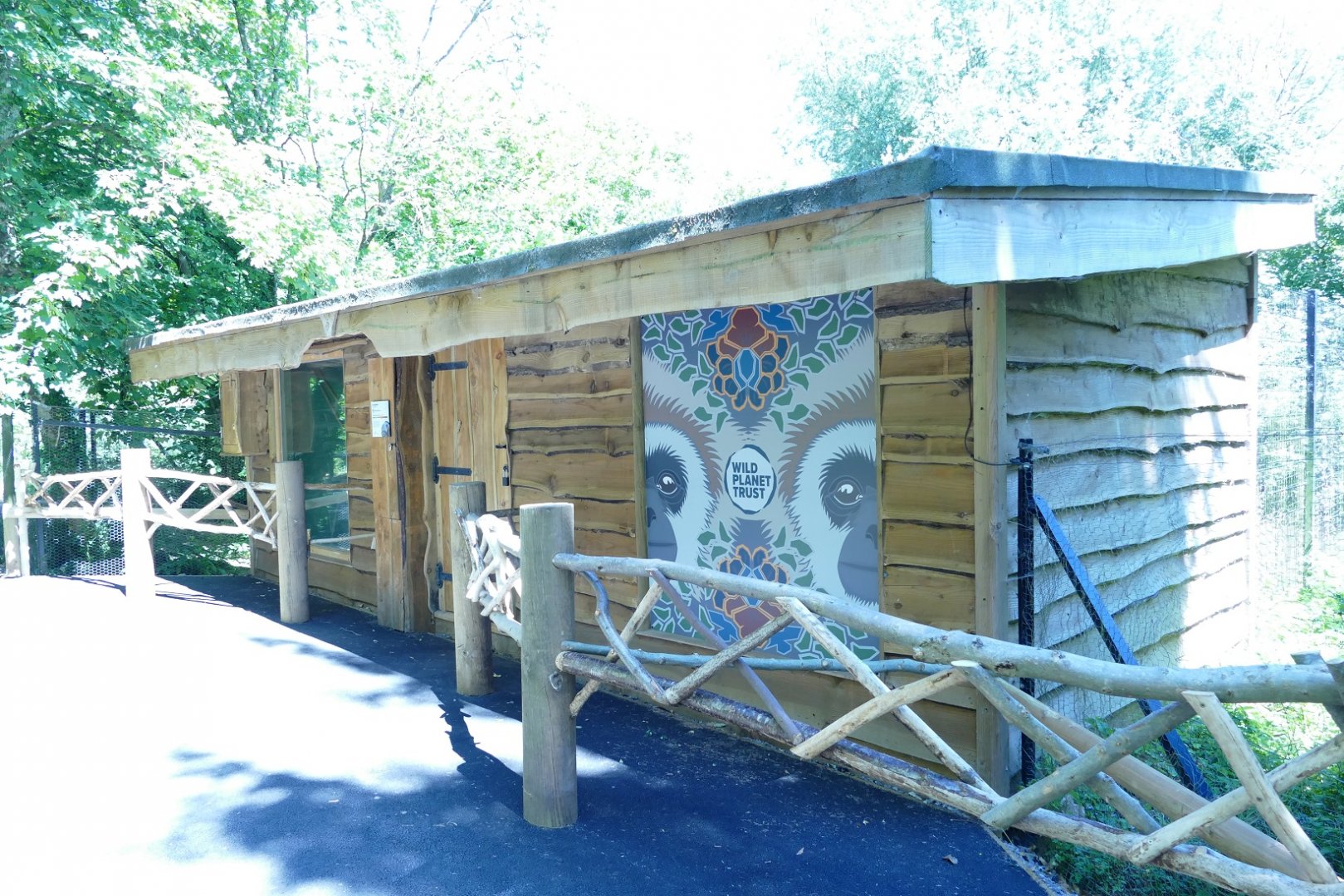 Lar gibbon house, July 2022