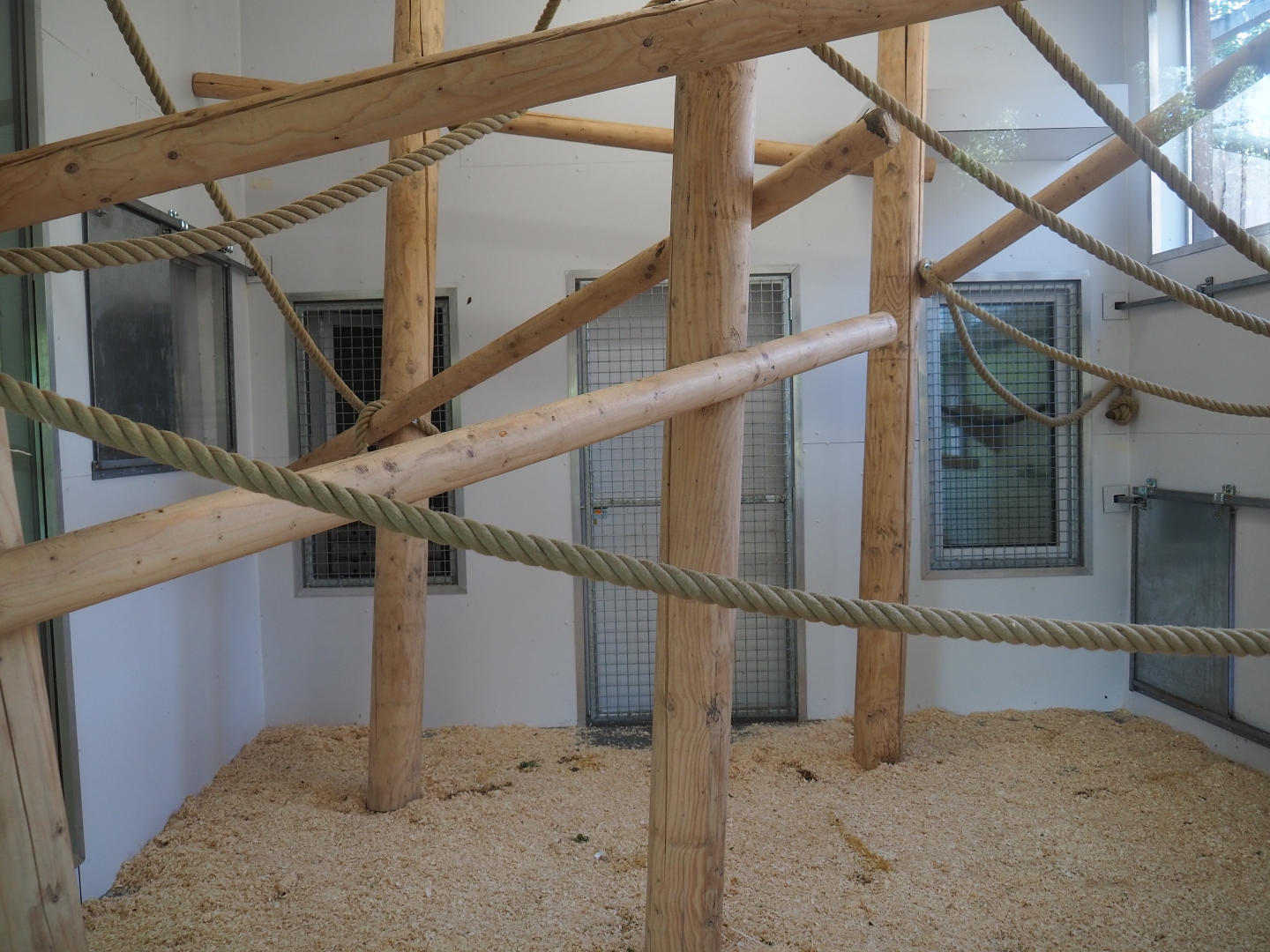 Lar gibbon indoor housing