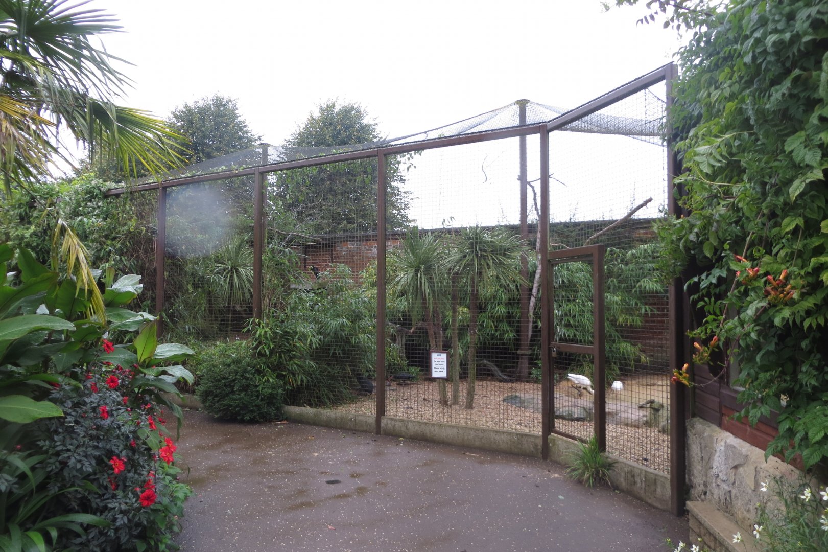 Large aviary within Walled Garden 071019