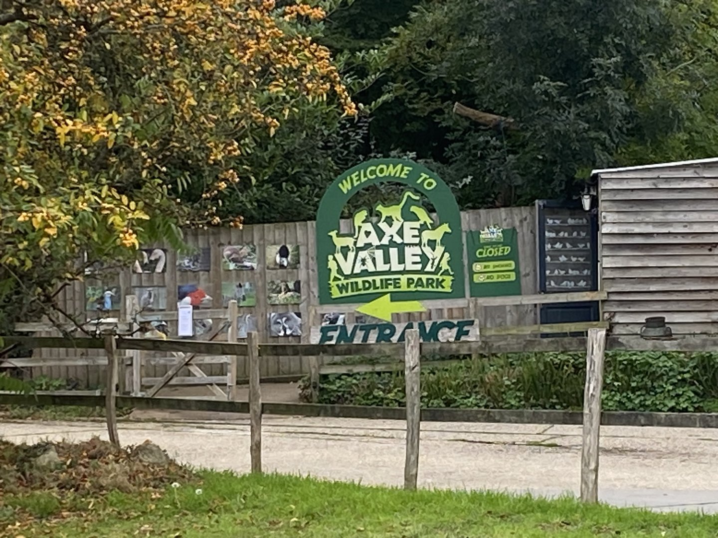 Last time looking at the entrance 101025