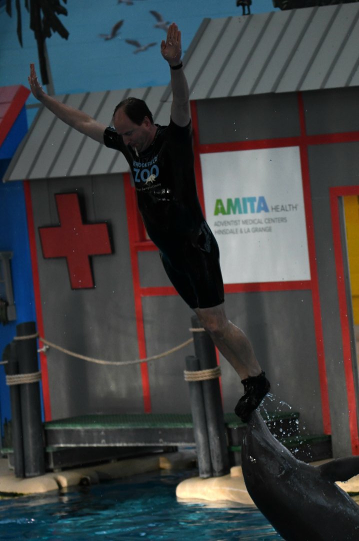 Launching her trainer into the air - 1/7/20