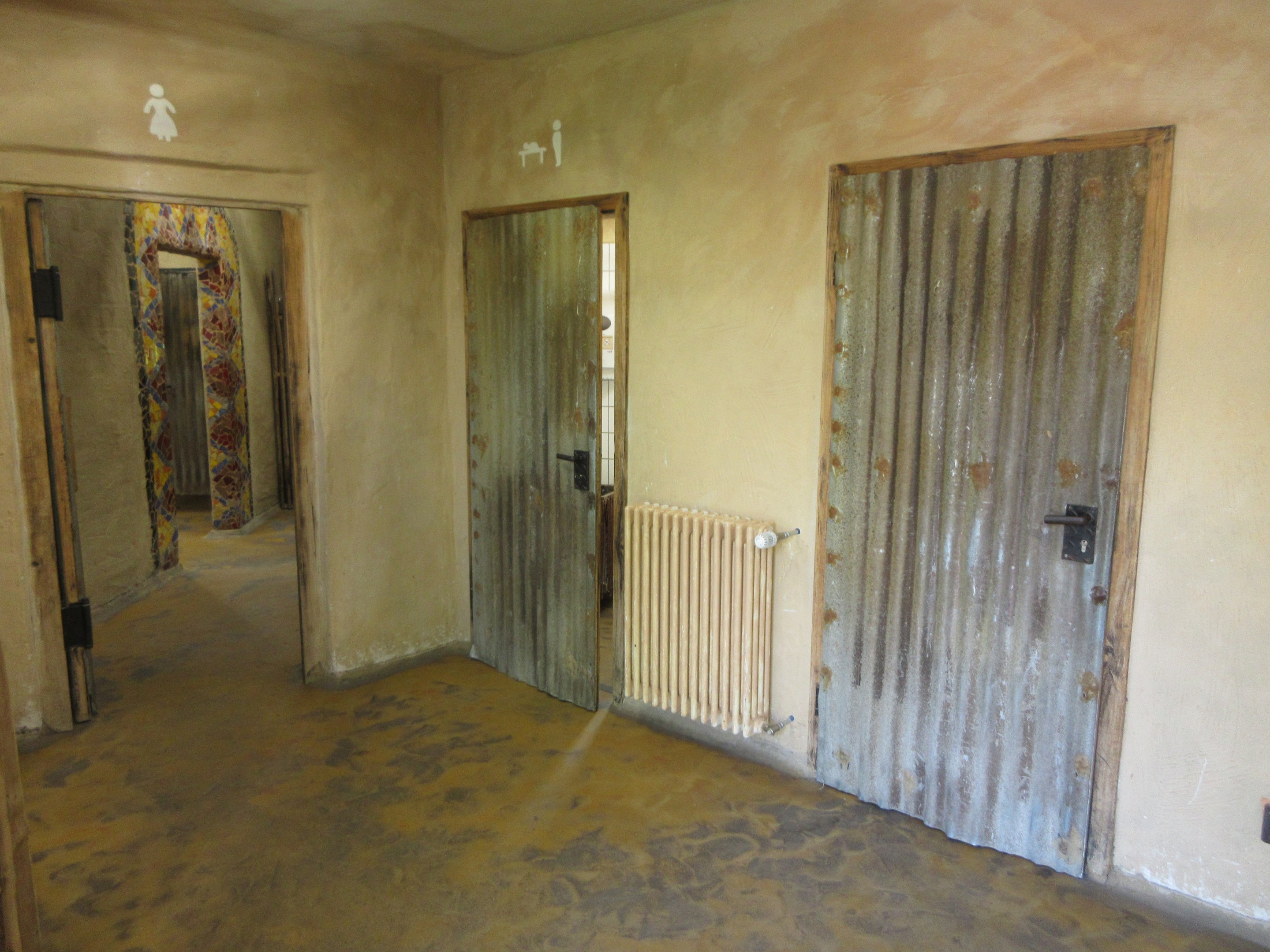 Lavatory in African area