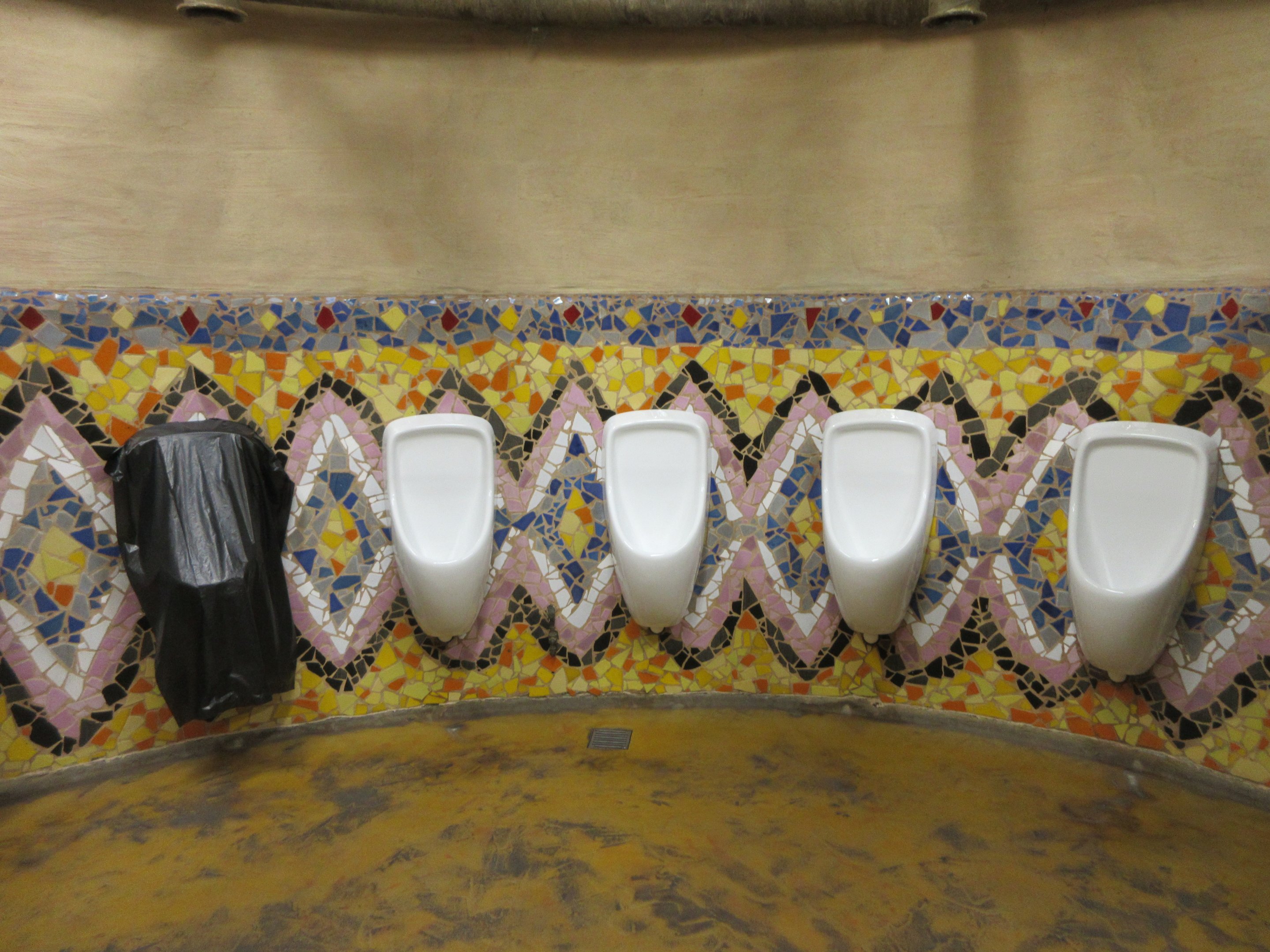 Lavatory in African area