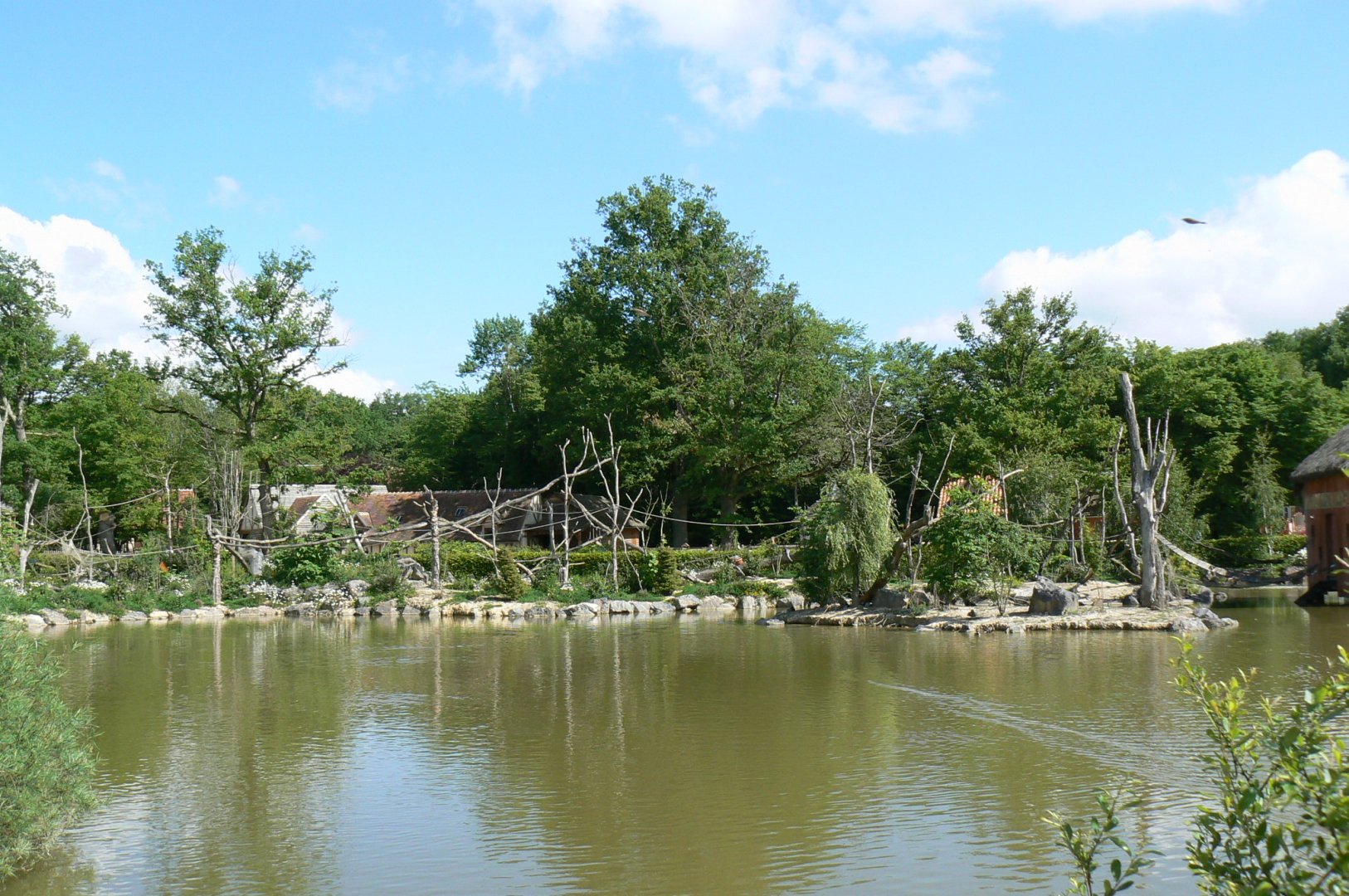 Le Pal - Common squirrel monkeys and yellow-breasted capuchins island