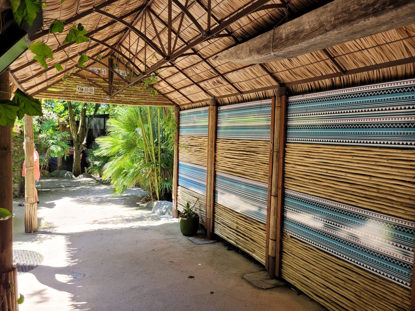 "Le Temple de l'Ocelot" area -Zoo d'Asson (2022)