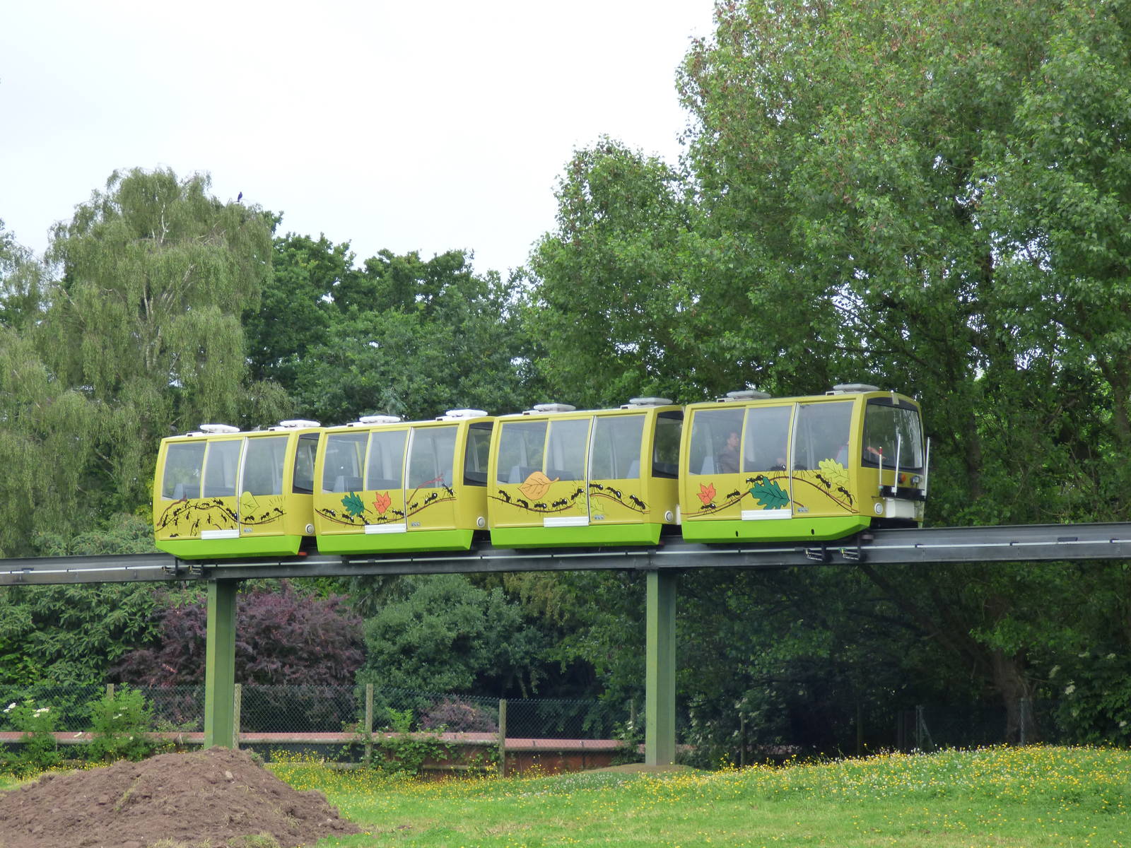 Leaf-Cutter Ant Monorail Cart Design