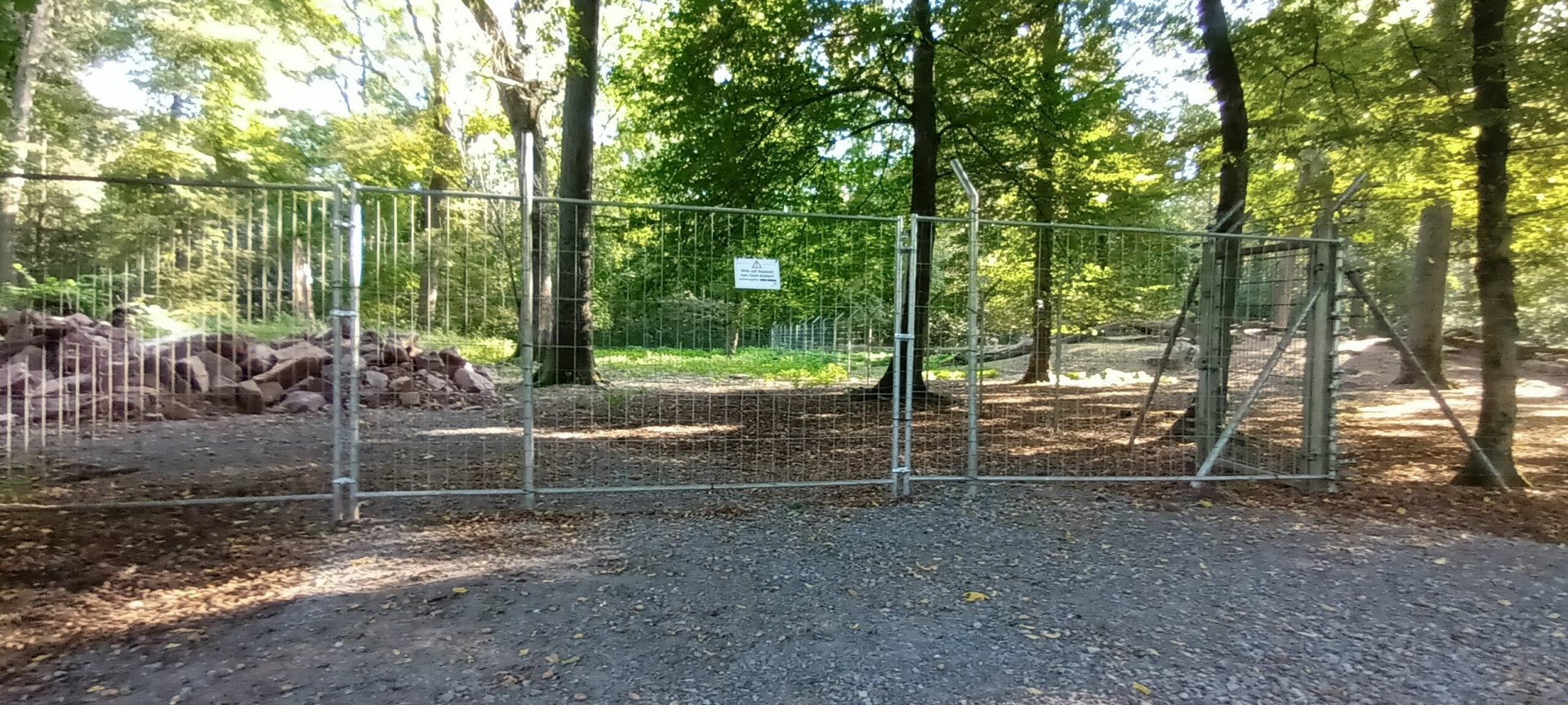 left part of Alpine Chamois Enclosure