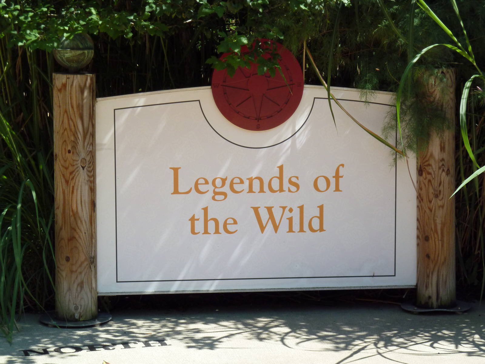 Legends Of The Wild - Entrance Sign