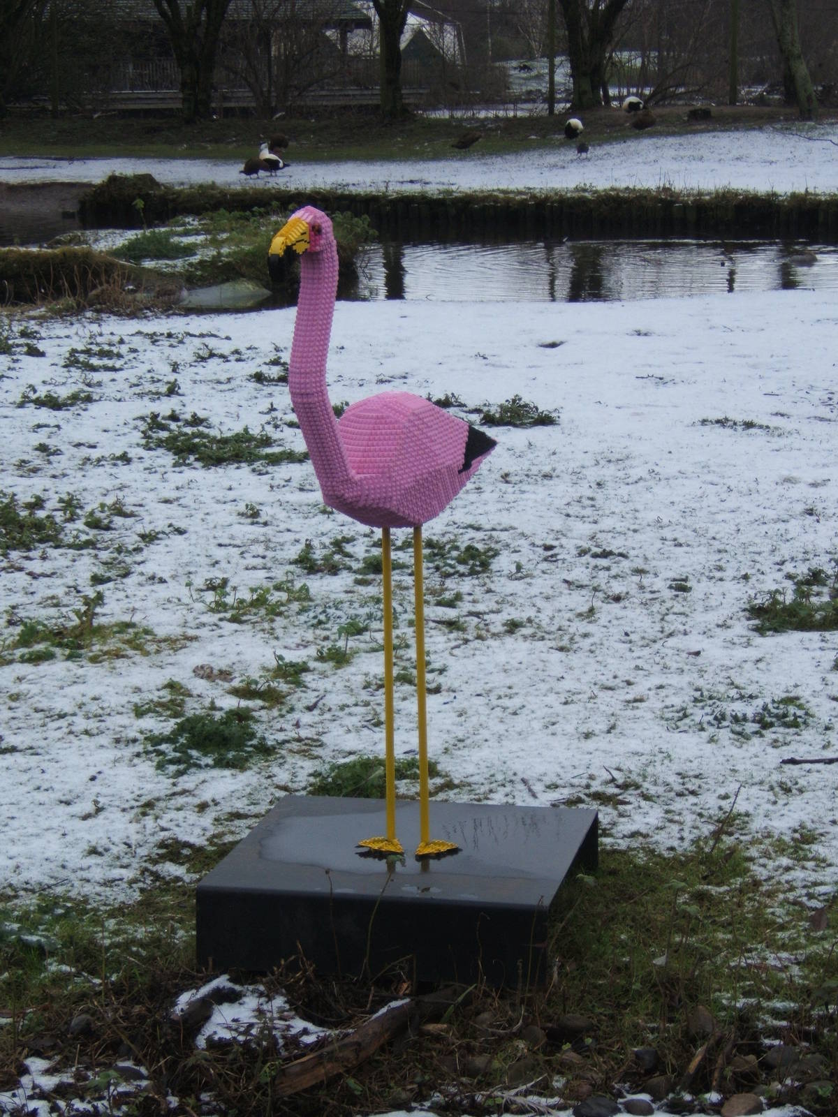 Lego Flamingo