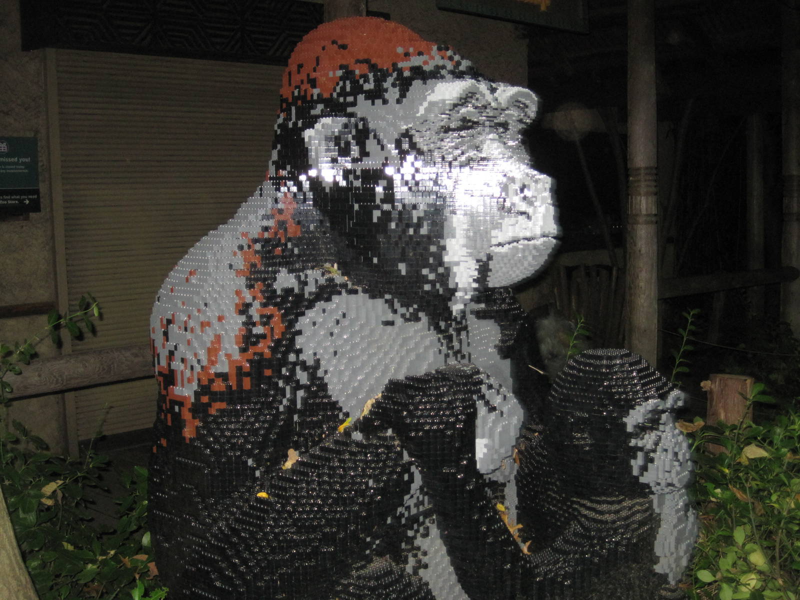 Lego Gorillas at Night