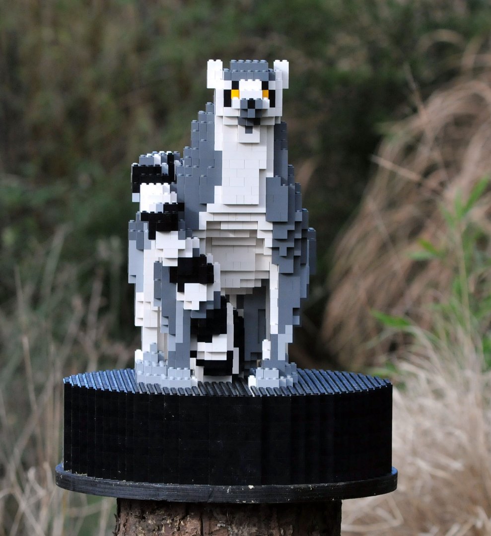 Lego Ring Tailed Lemur