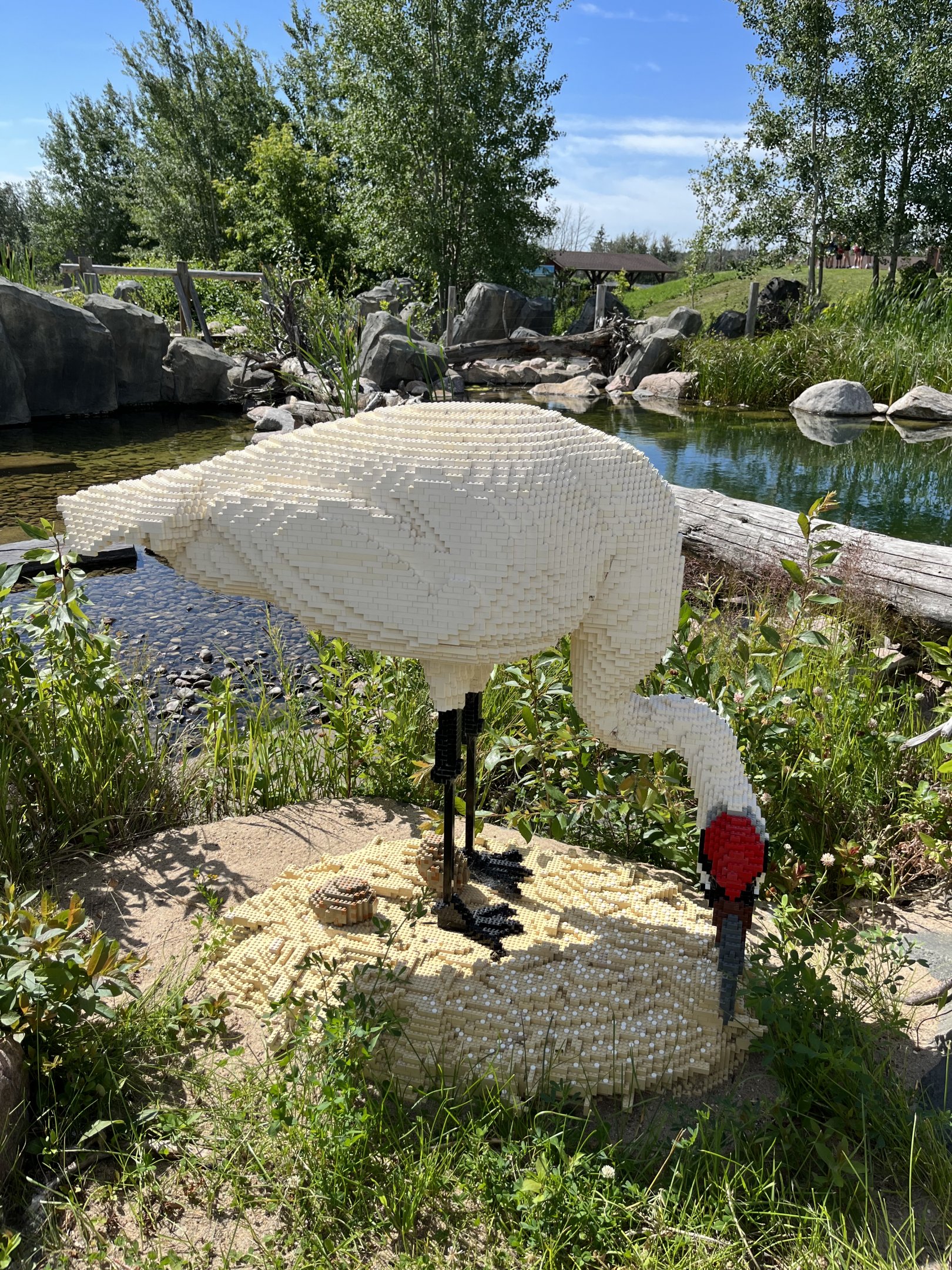 LEGO Whooping Crane